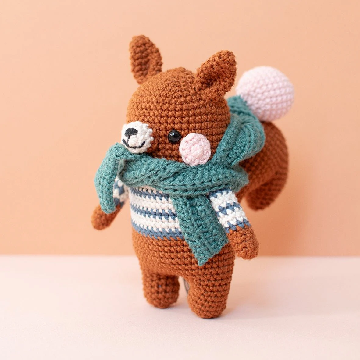 Bruno Squirrel - Heklekit - Image 3