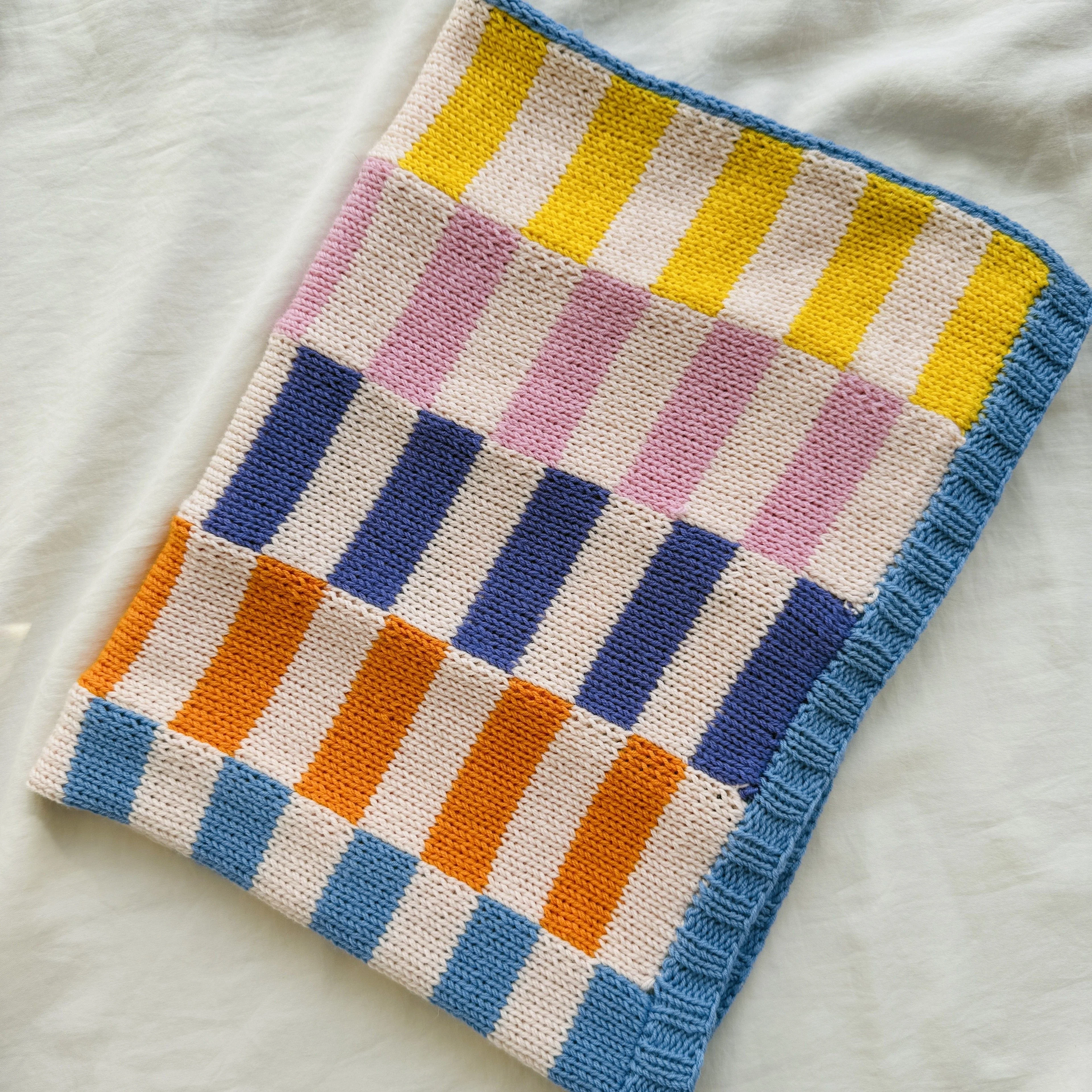 Hilma - Babyteppe - Strikkekit - Image 3