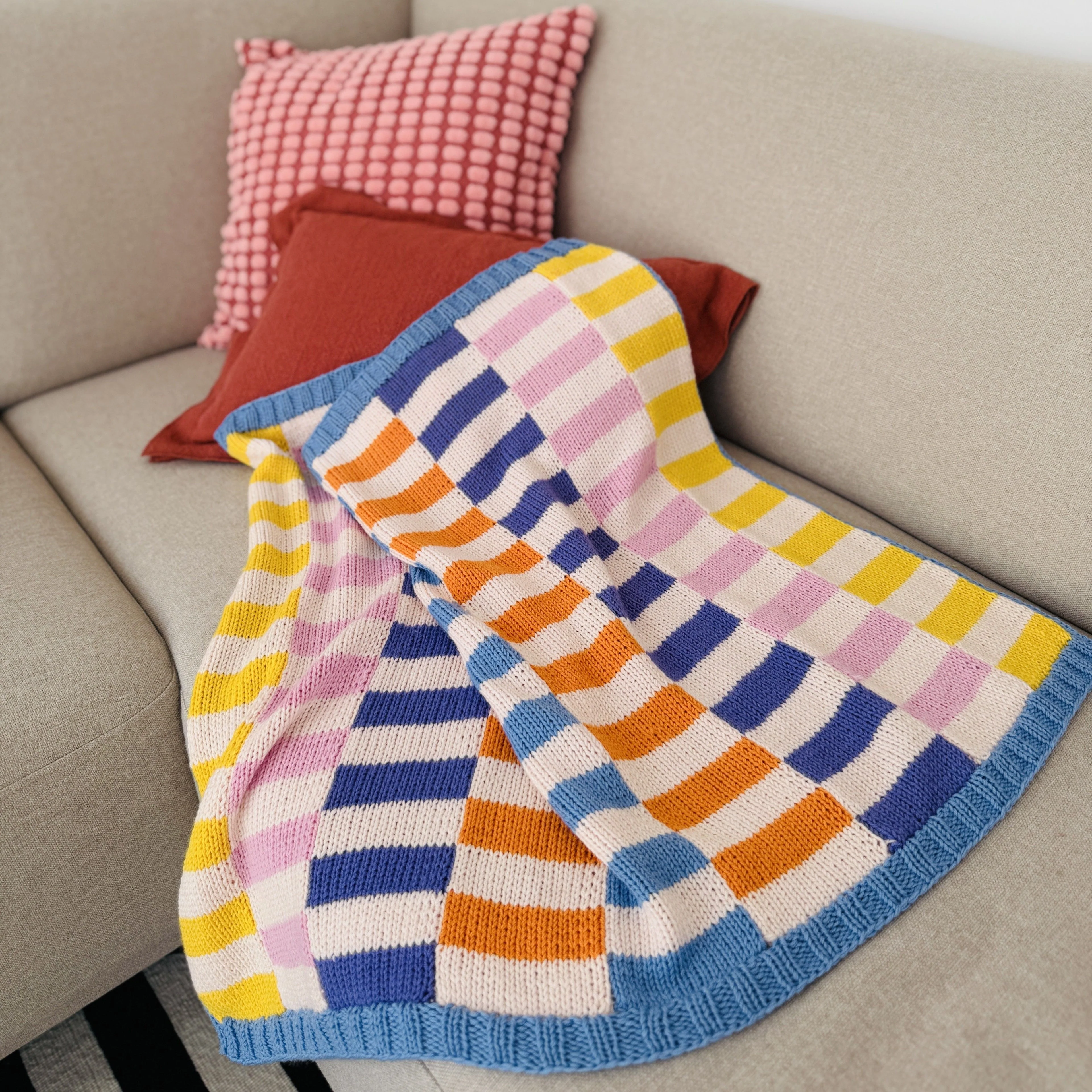 Hilma - Babyteppe - Strikkekit - Image 5