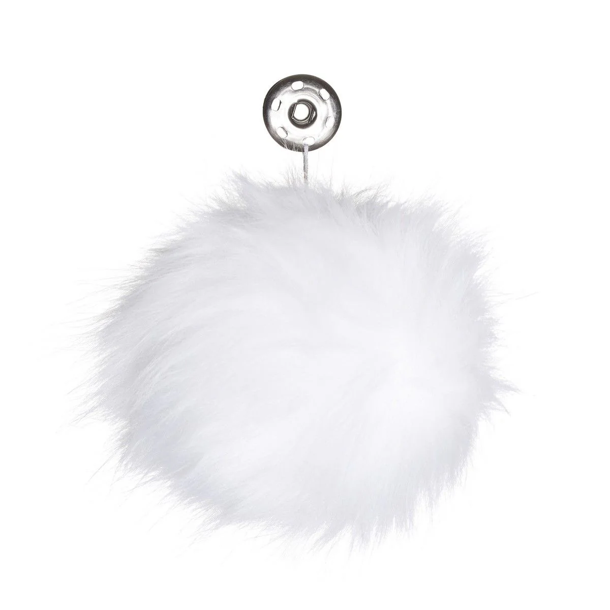 Pompon - Hvit
