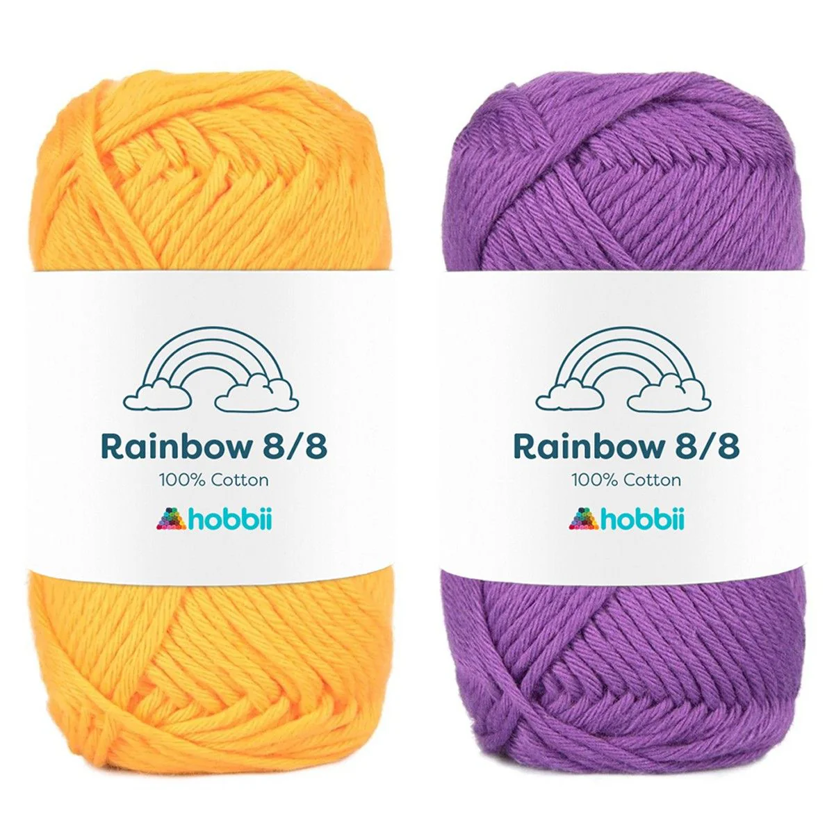Rainbow Cotton 8/8