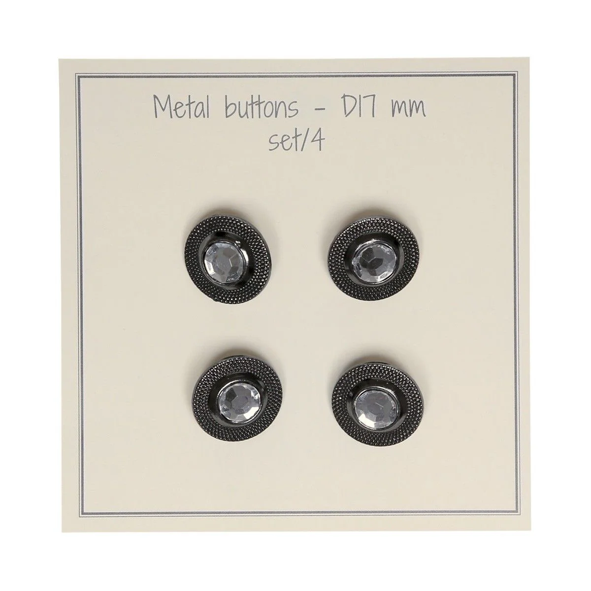 Blingknapper - 17 mm - 4 stk. - Image 4