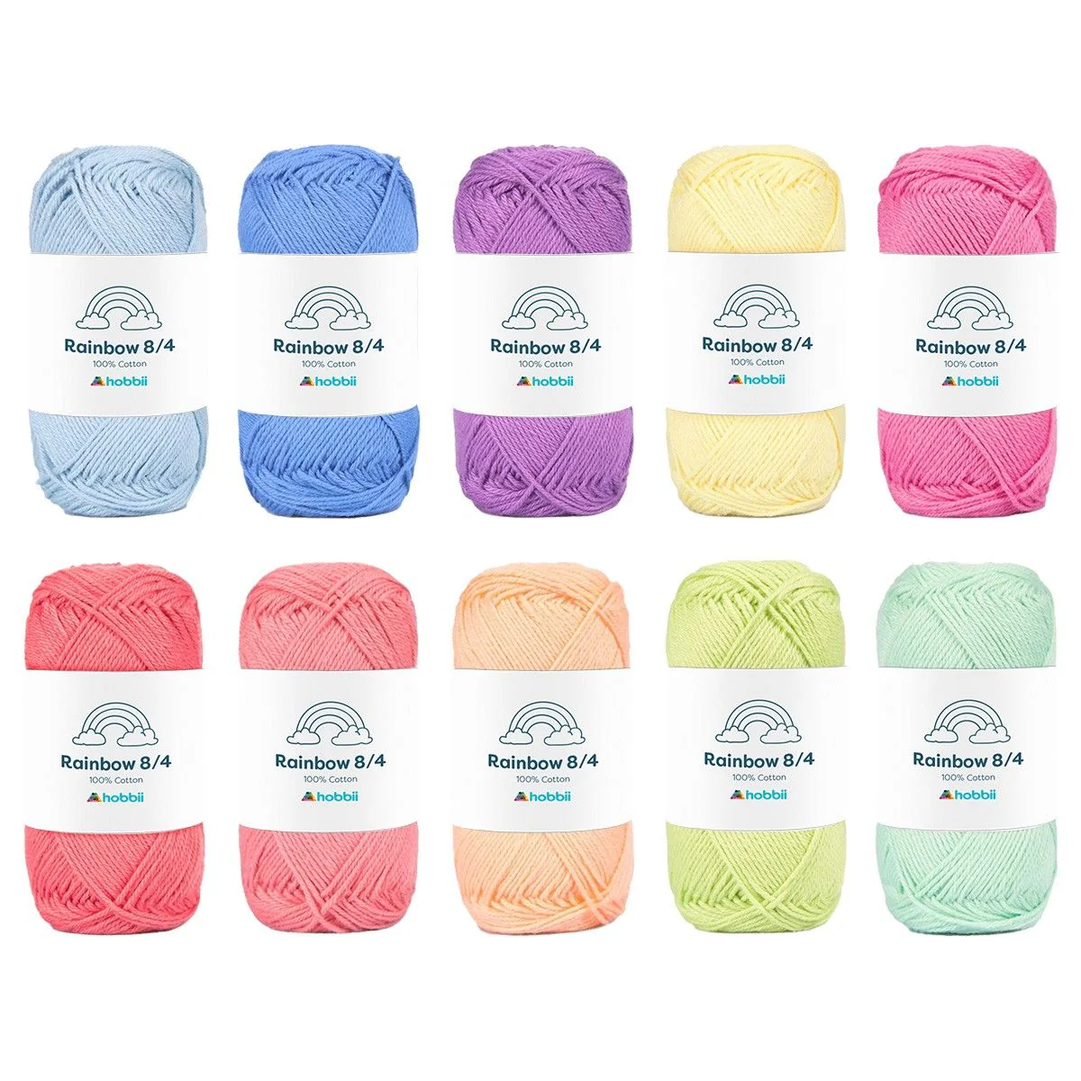 Rainbow Cotton 8/4 Color Pack - Image 10