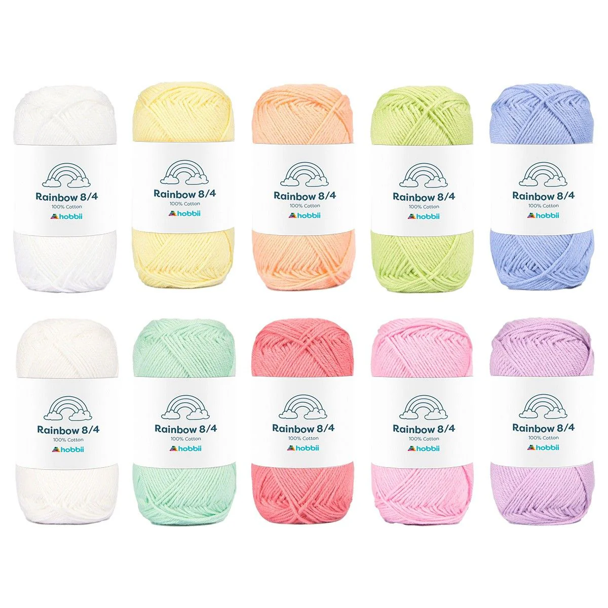 Rainbow Cotton 8/4 Color Pack - Image 8