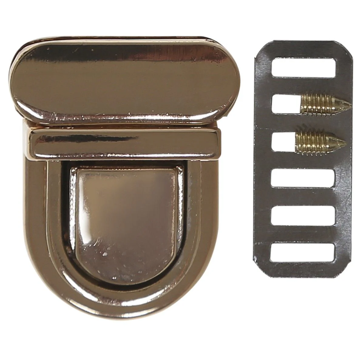 Veskelås i Metal - 30 x 19 mm - Image 5