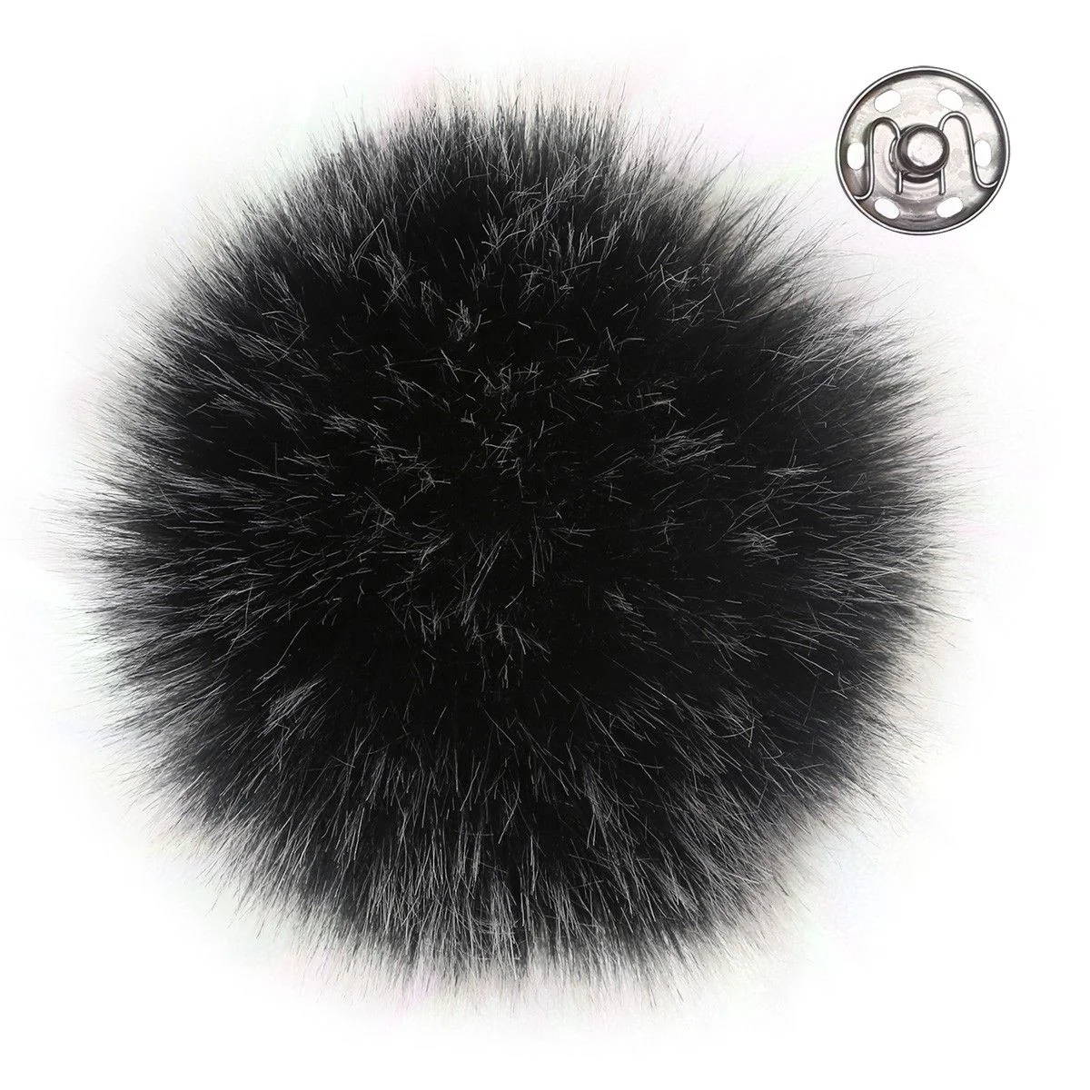 Pompon - Mørk Grå