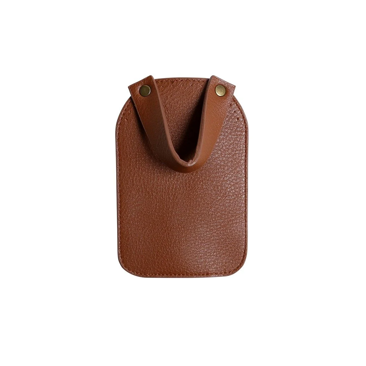 Veskeklaff m/Magnetisk Knapp - Brun/Bronse - Image 8