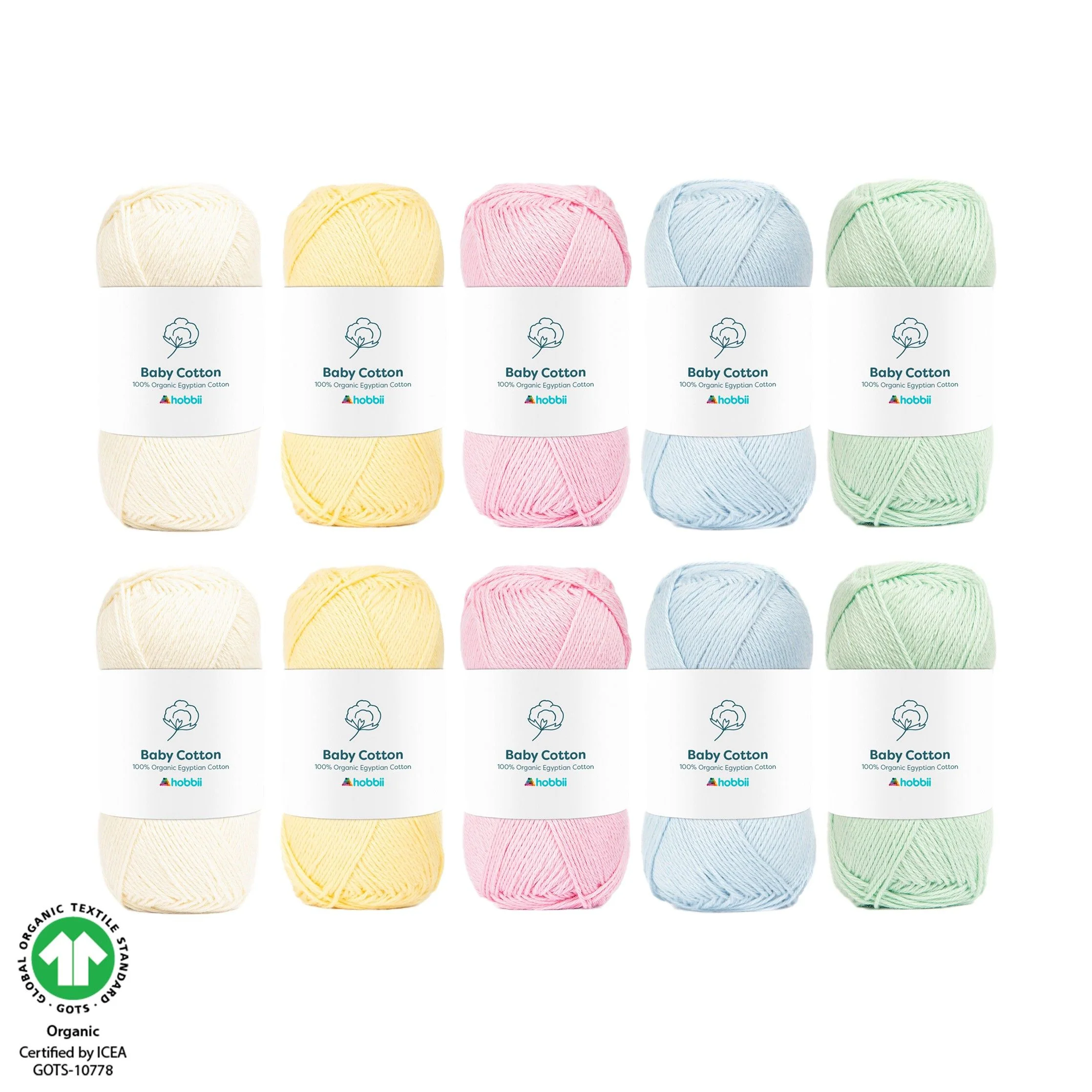 Baby Cotton Organic Color Pack - Image 13