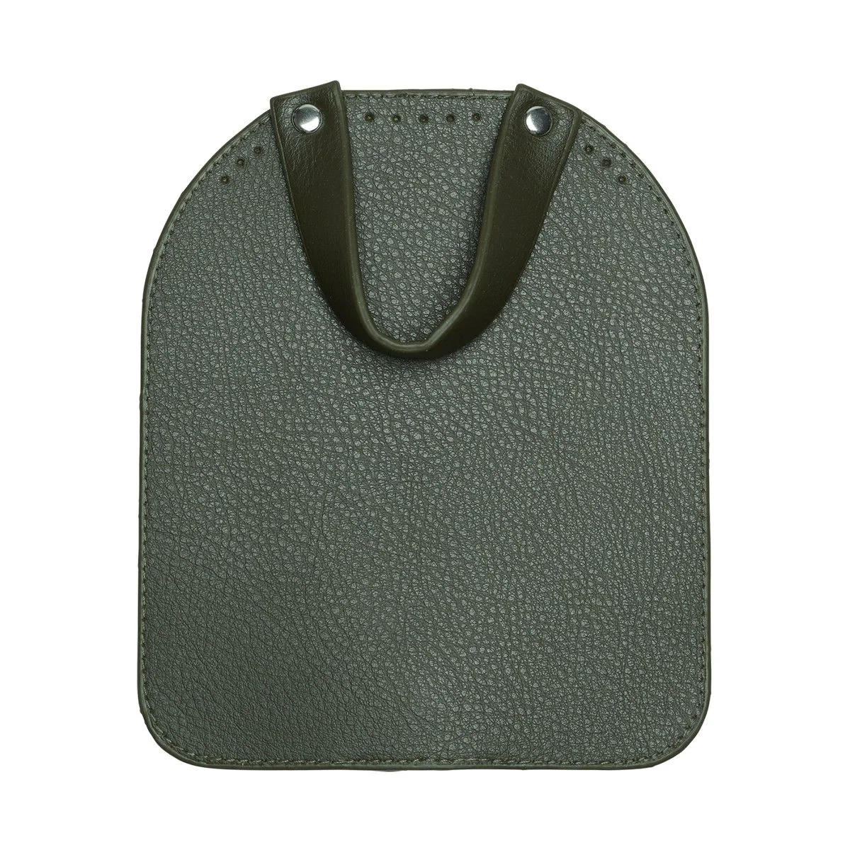 Veskeklaff m/Magnetisk Knapp - Green/Silver