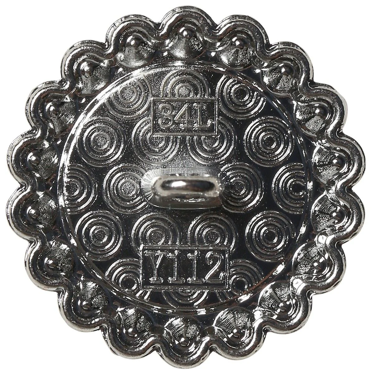 Perle Knapper m. sten - 21 mm - 4 stk - Image 2