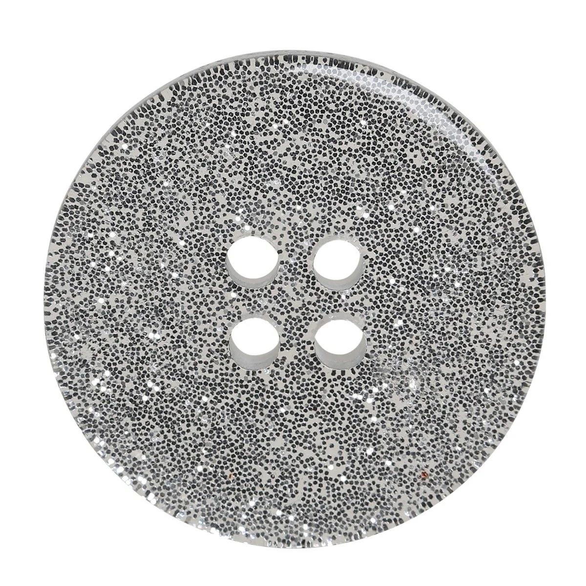 Glitterknapper - Sølv - Flere Størrelser - Image 4