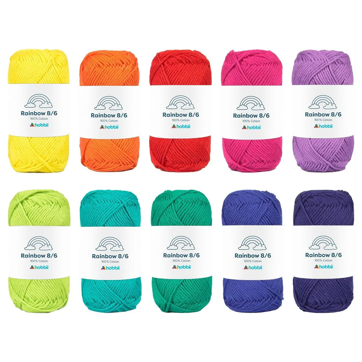 Rainbow Cotton 8/6 Color Pack - Image 14