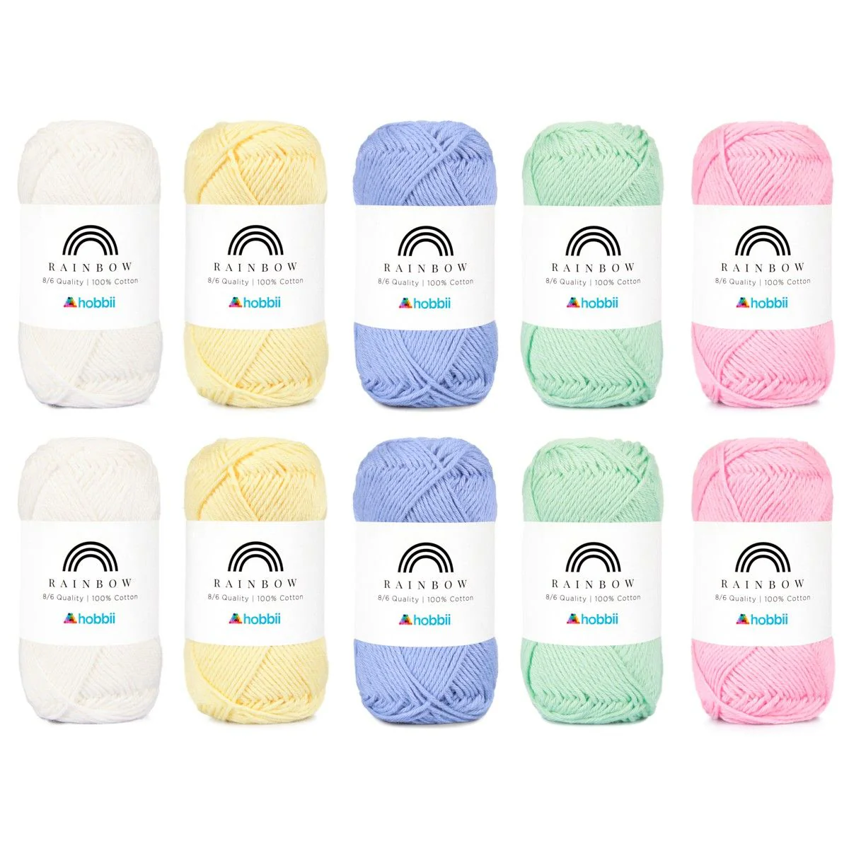 Rainbow Cotton 8/6 Color Pack - Image 6