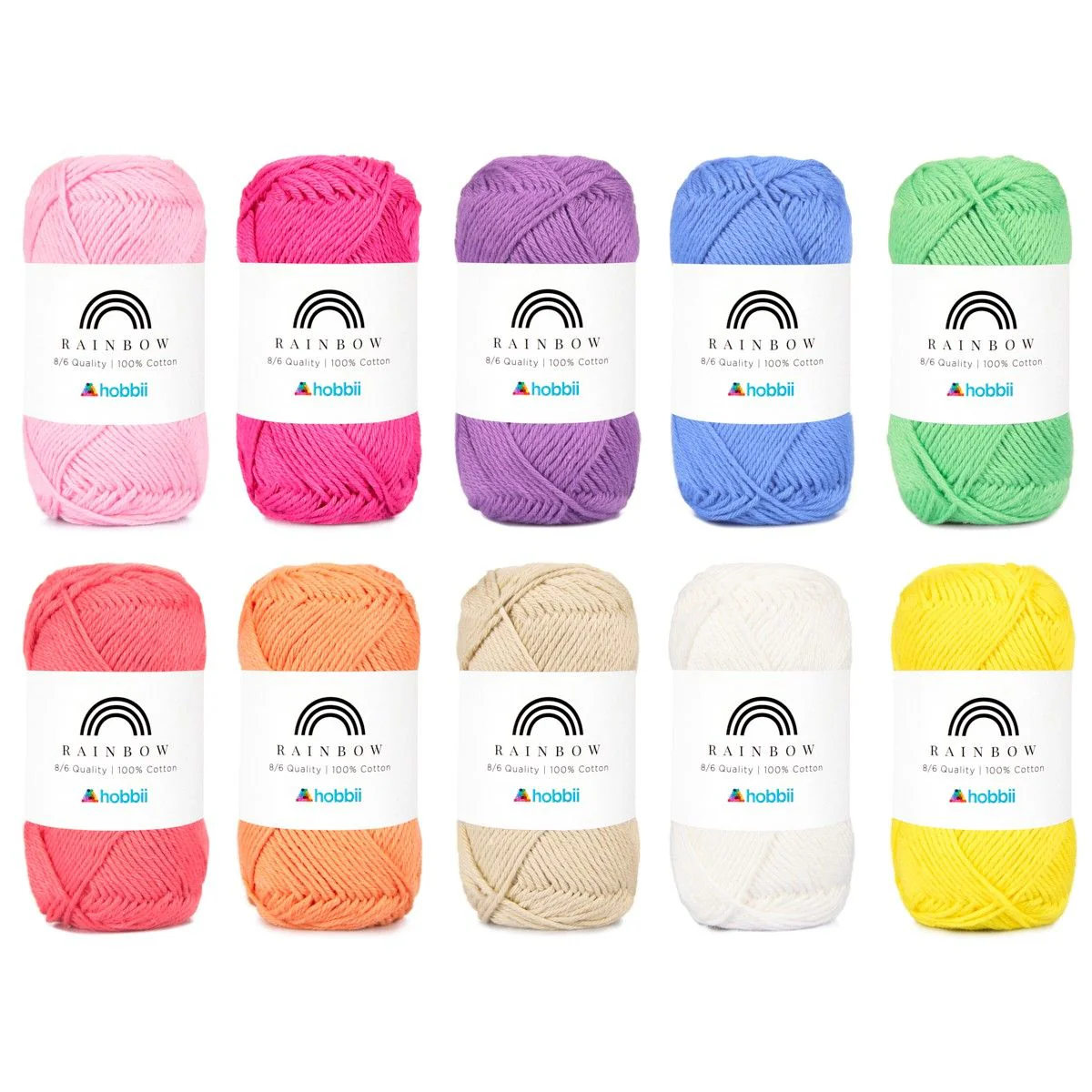 Rainbow Cotton 8/6 Color Pack - Image 8