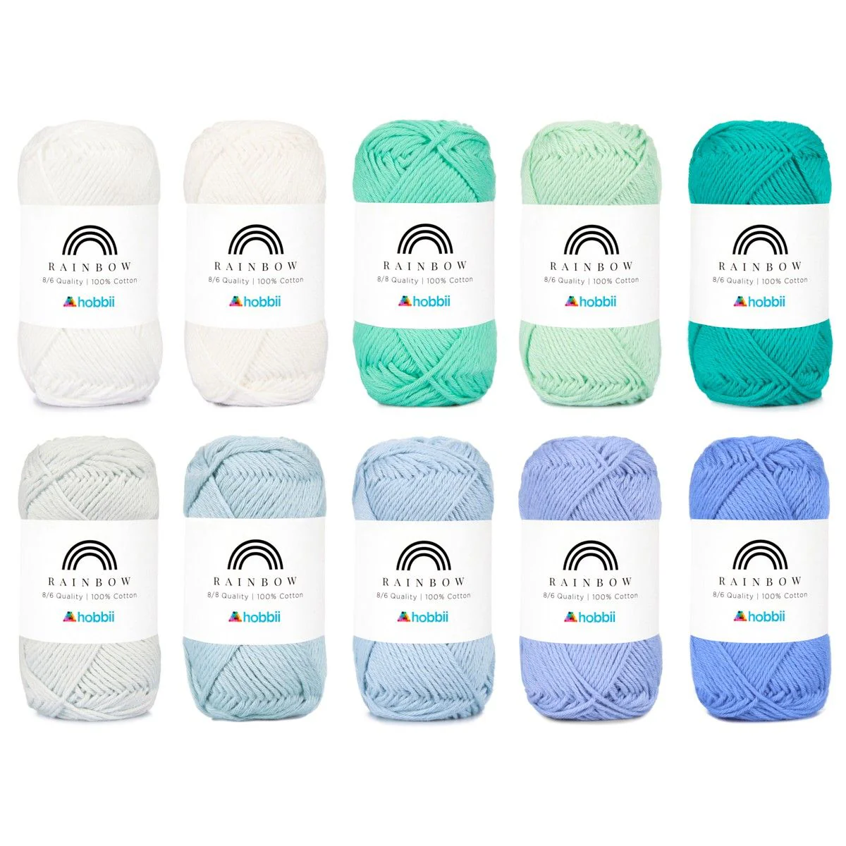Rainbow Cotton 8/6 Color Pack - Image 9