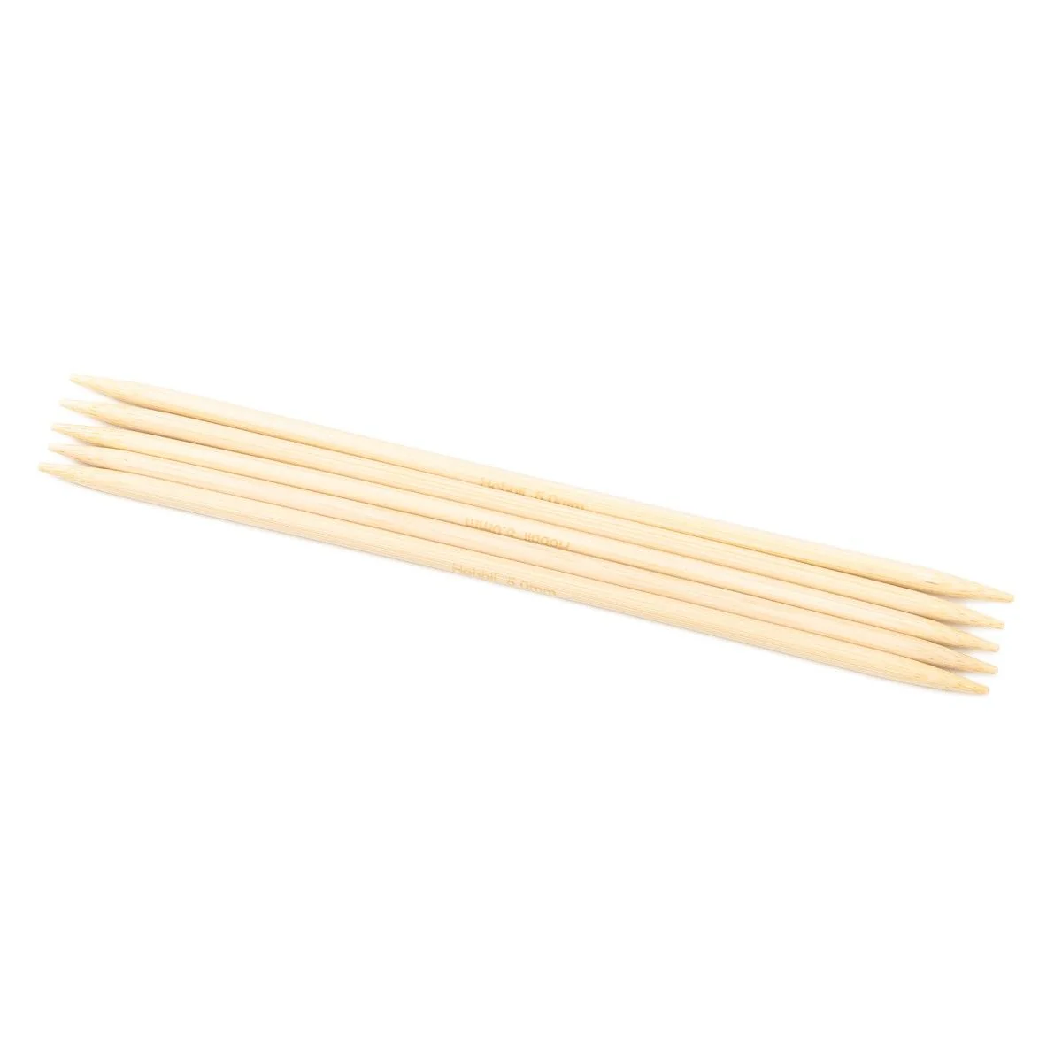 Bamboo Strømpepinne - 20 cm - Image 6
