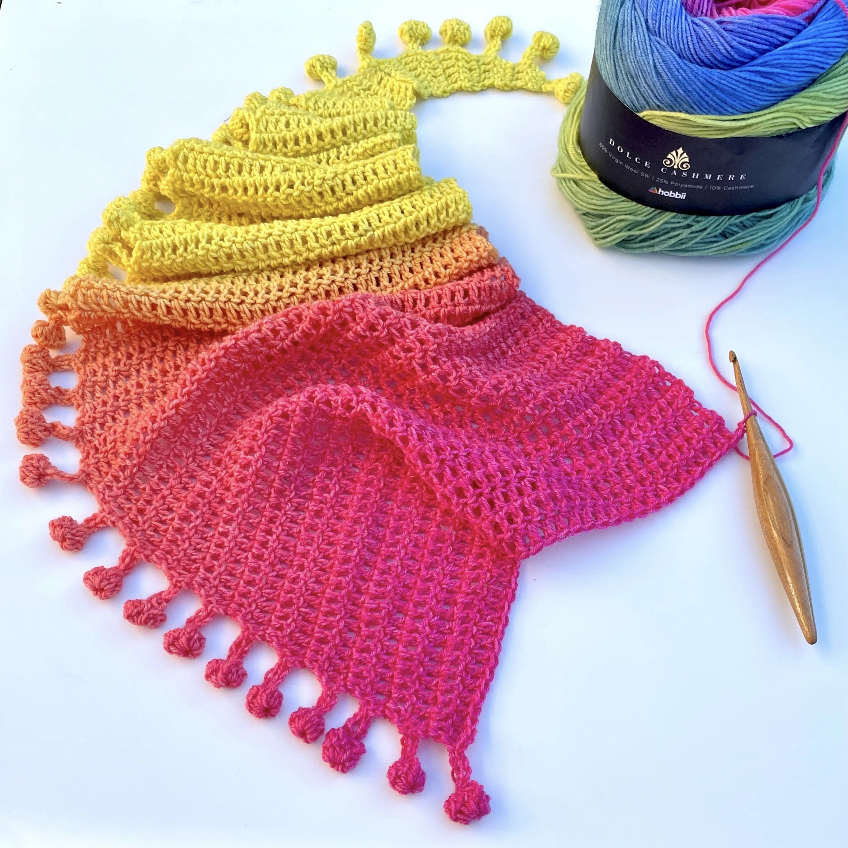 Dolce Rainbow - Scarf - Image 7
