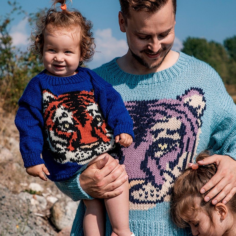 Icon Tiger - Barnegenser - Image 3
