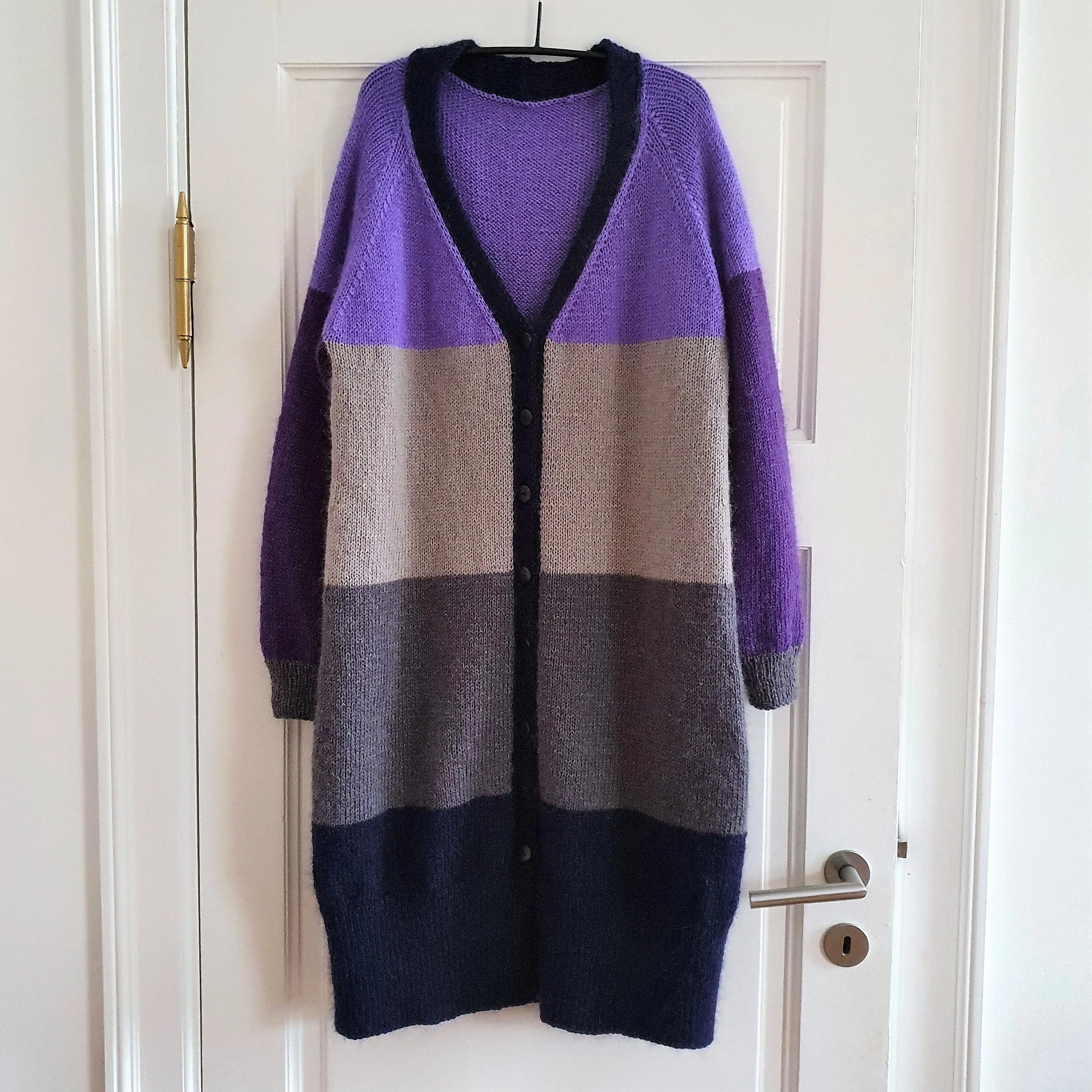 Brede Striber - Lang Cardigan - Image 2