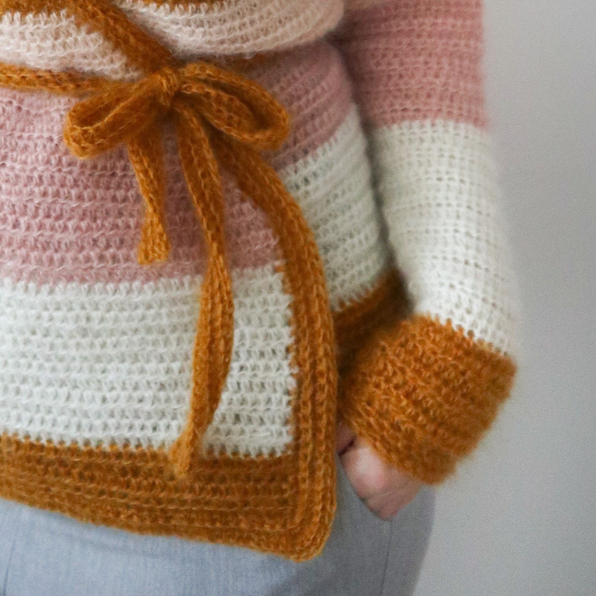 Cherry Blossom - Wrap cardigan - Image 5