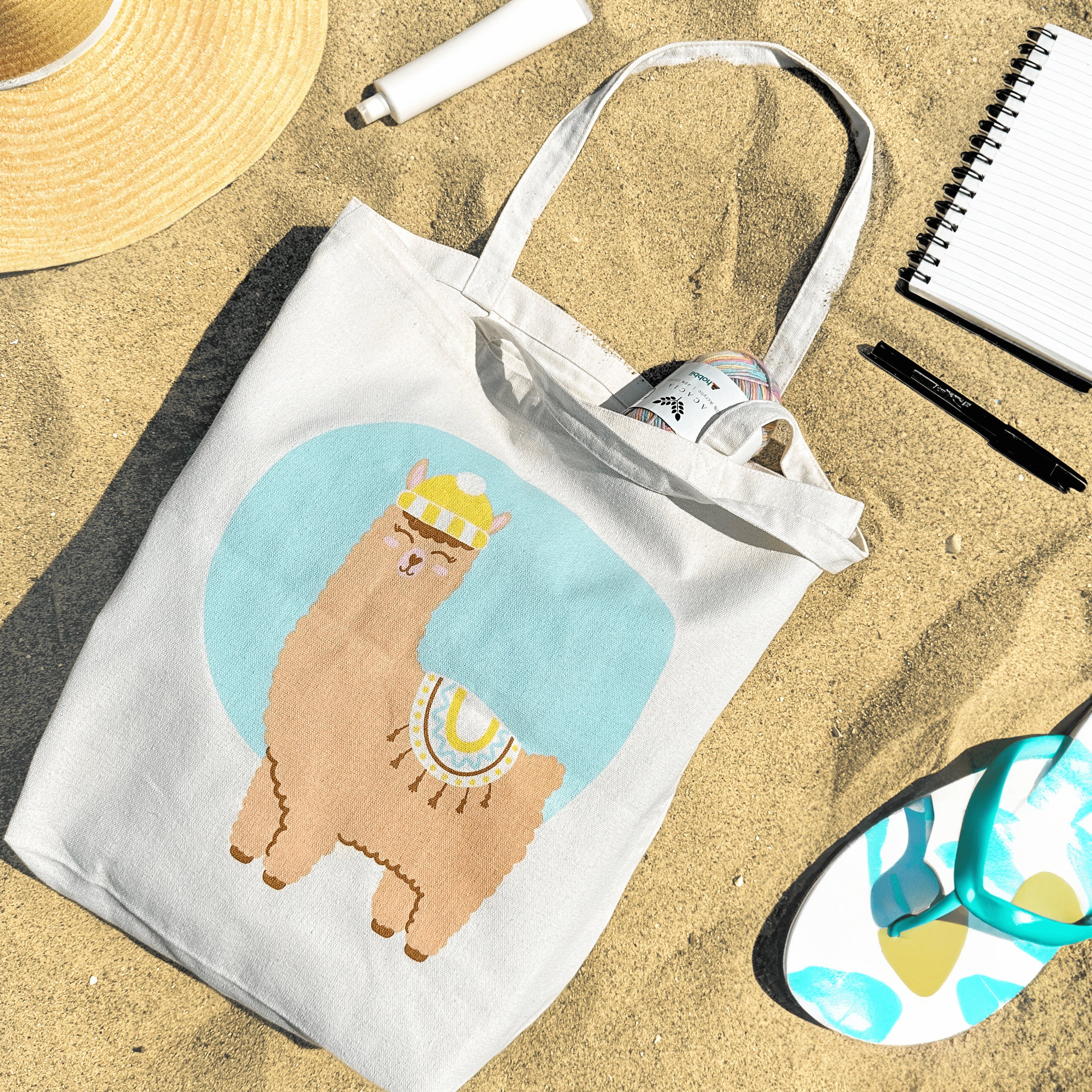 Canvas Shopper - Alpaca - Image 3