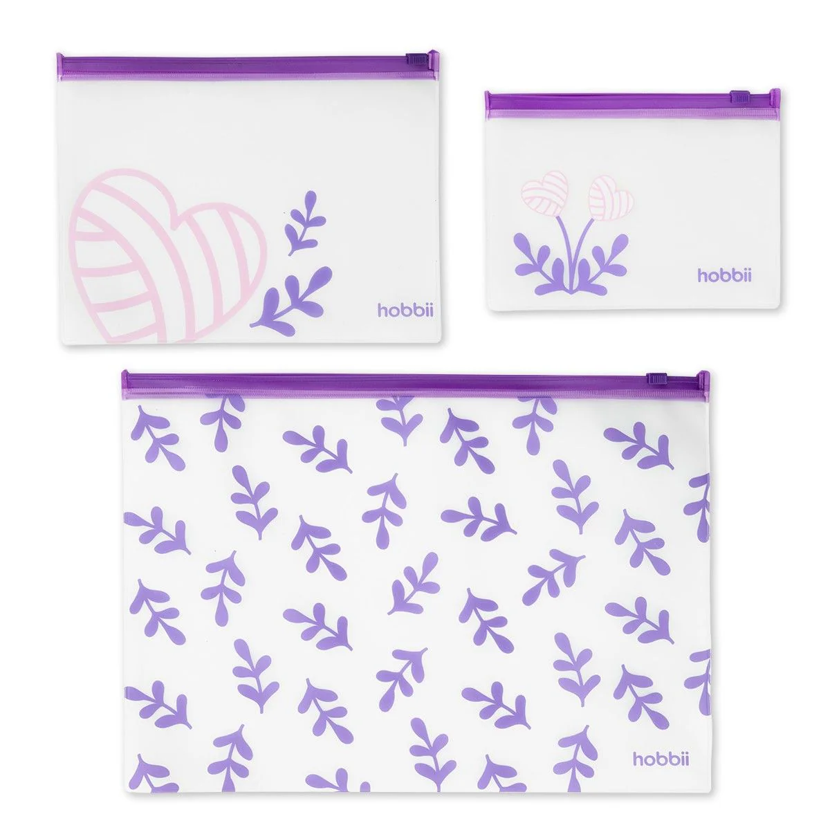 Zipper Bags (3 stk)