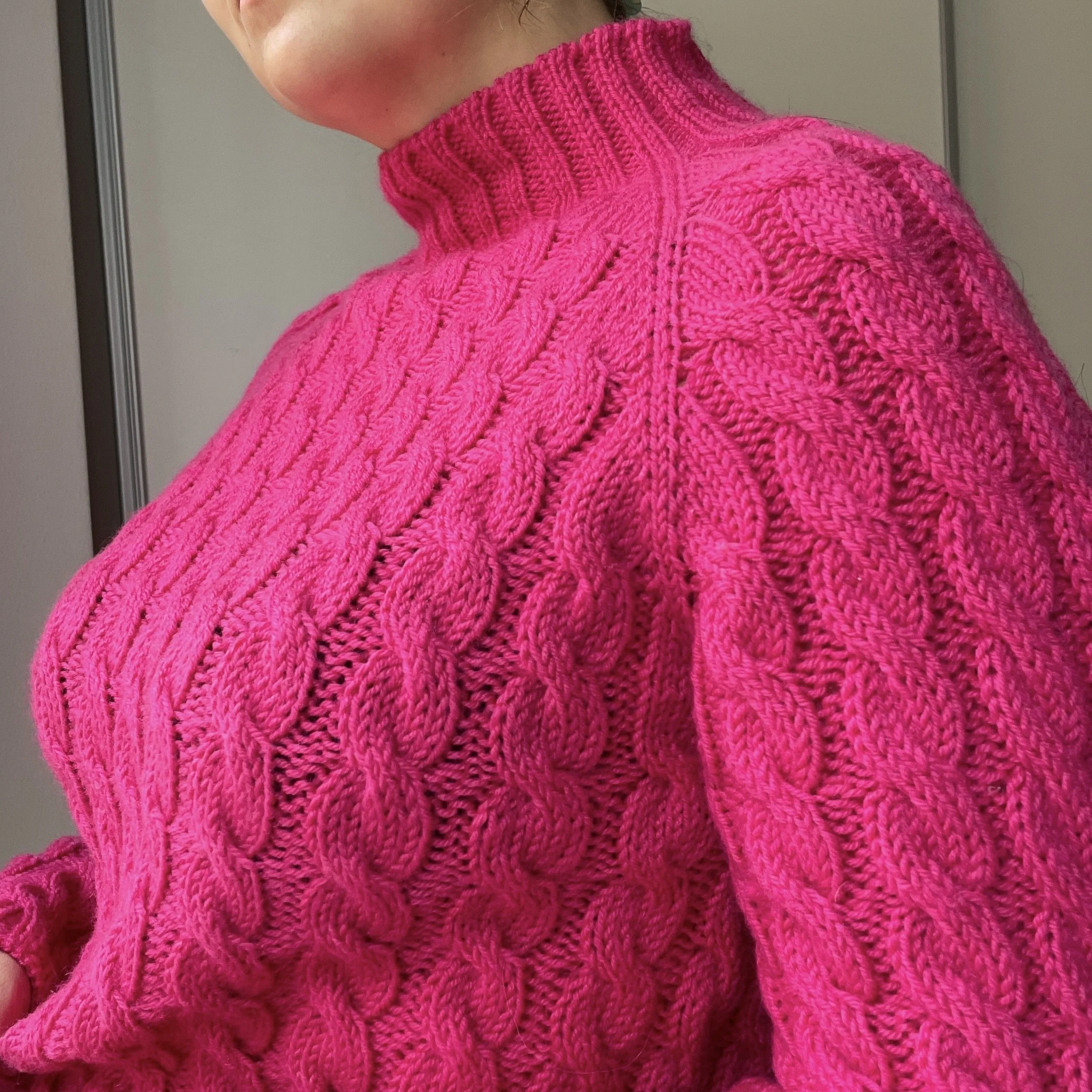 Easy Cable Sweater - Genser - Image 2
