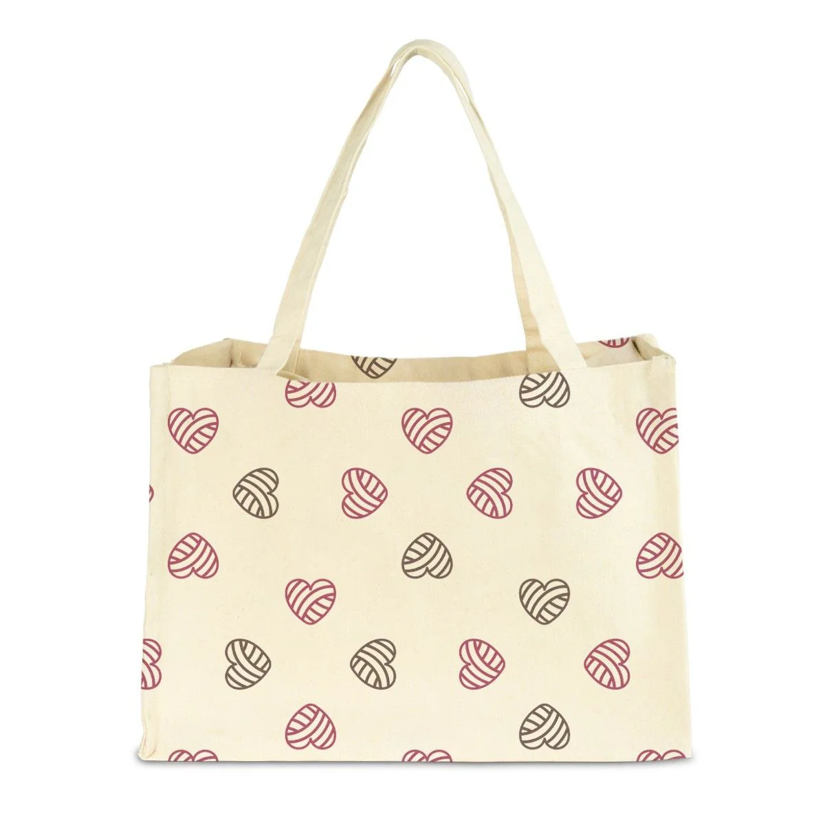 Canvas Shopper m. snørelukning - Image 12
