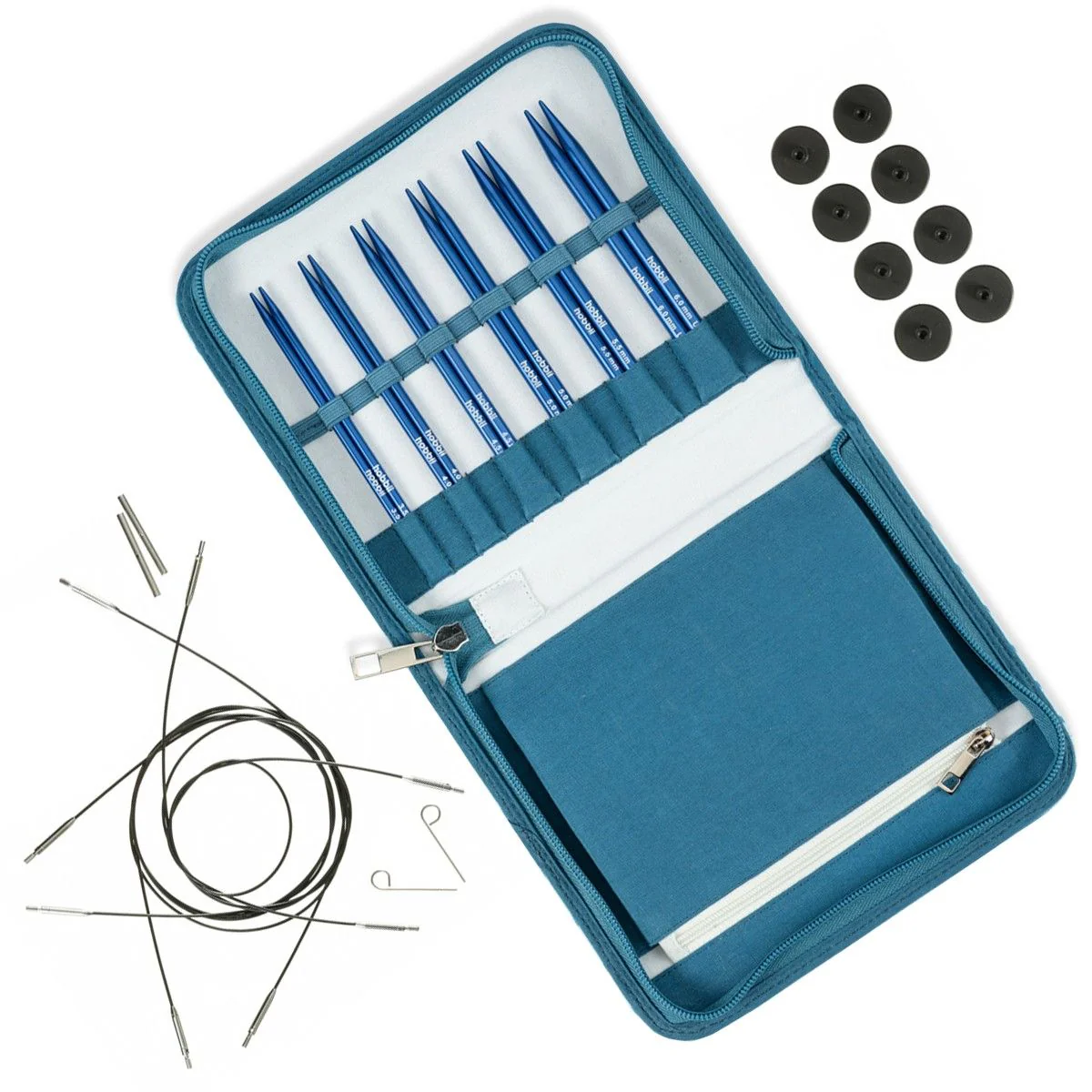 Stellar Utskiftbart Rundpinnesett Essential - Sapphire