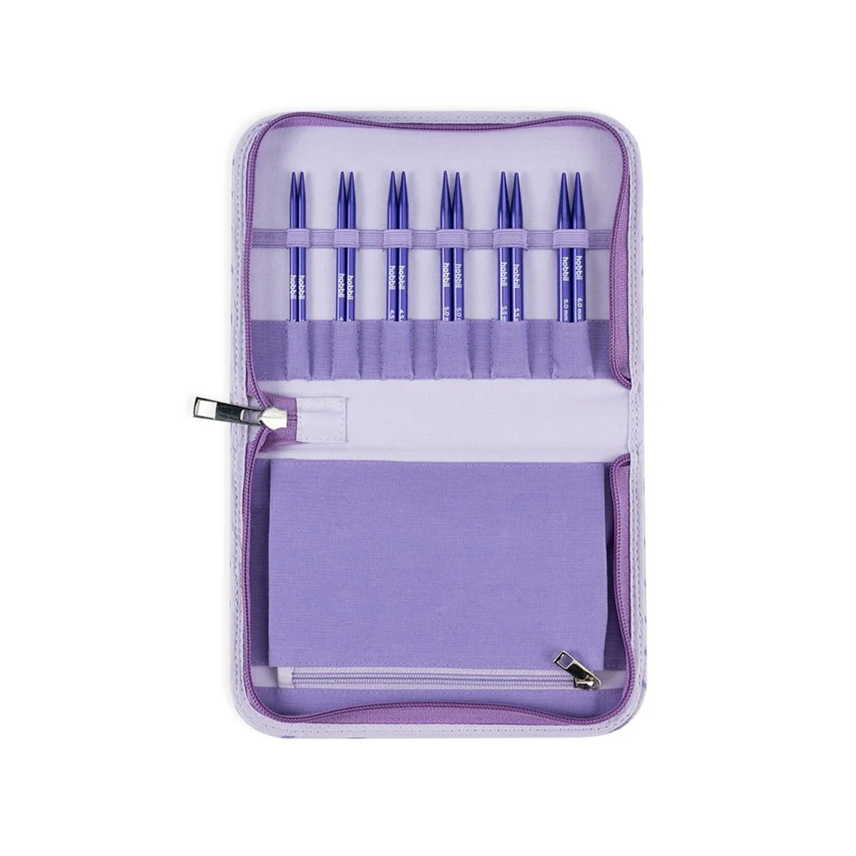 Stellar Korte Utskiftbart Rundpinnesett Essential - Amethyst - Image 10