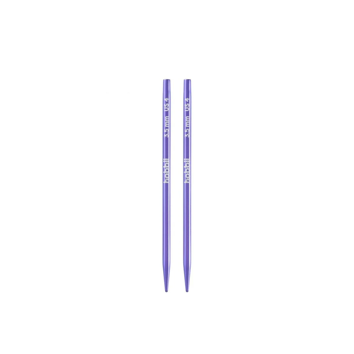 Stellar Korte Utskiftbart Rundpinnesett Essential - Amethyst - Image 11