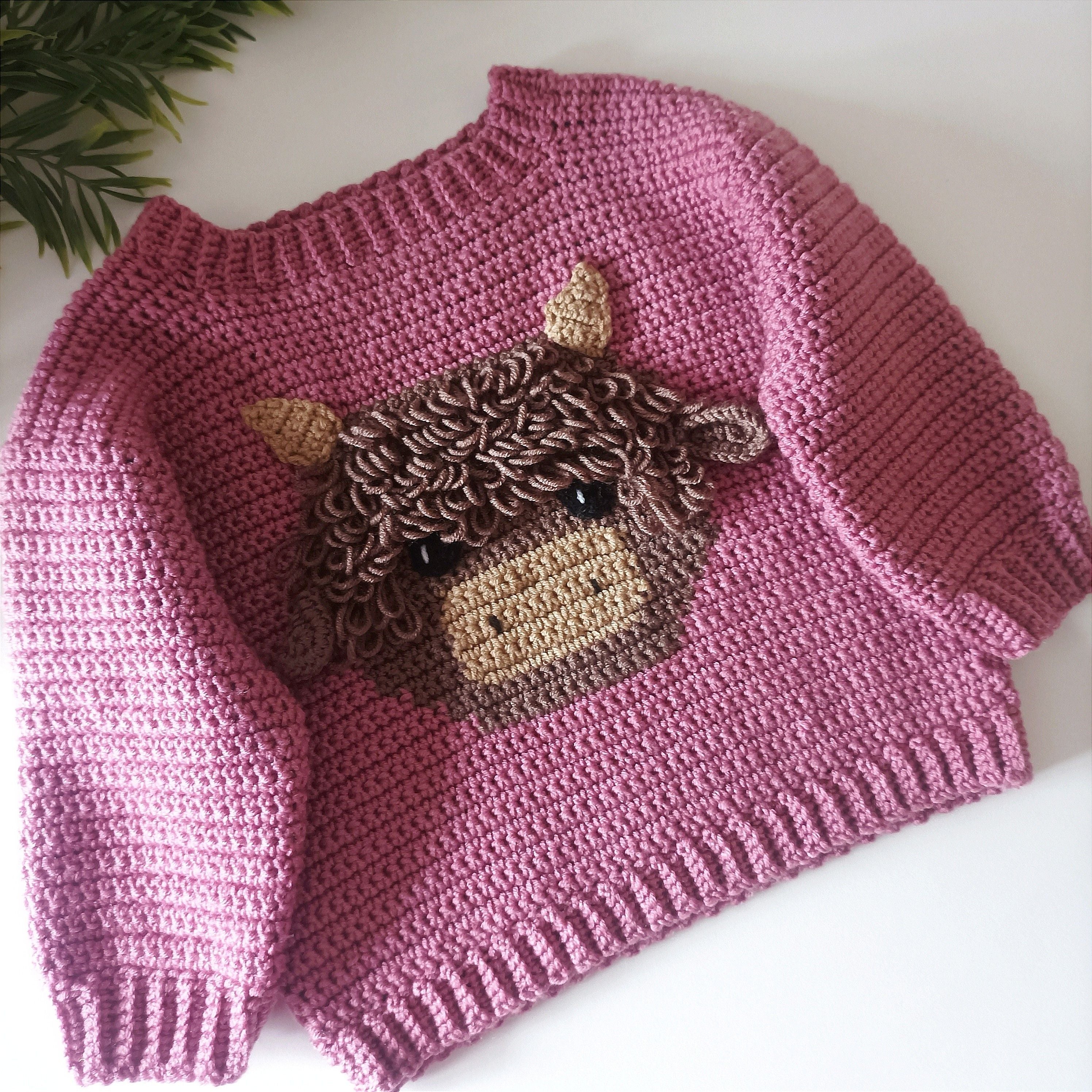 Highland Cow - Children’s Jumper - Image 4