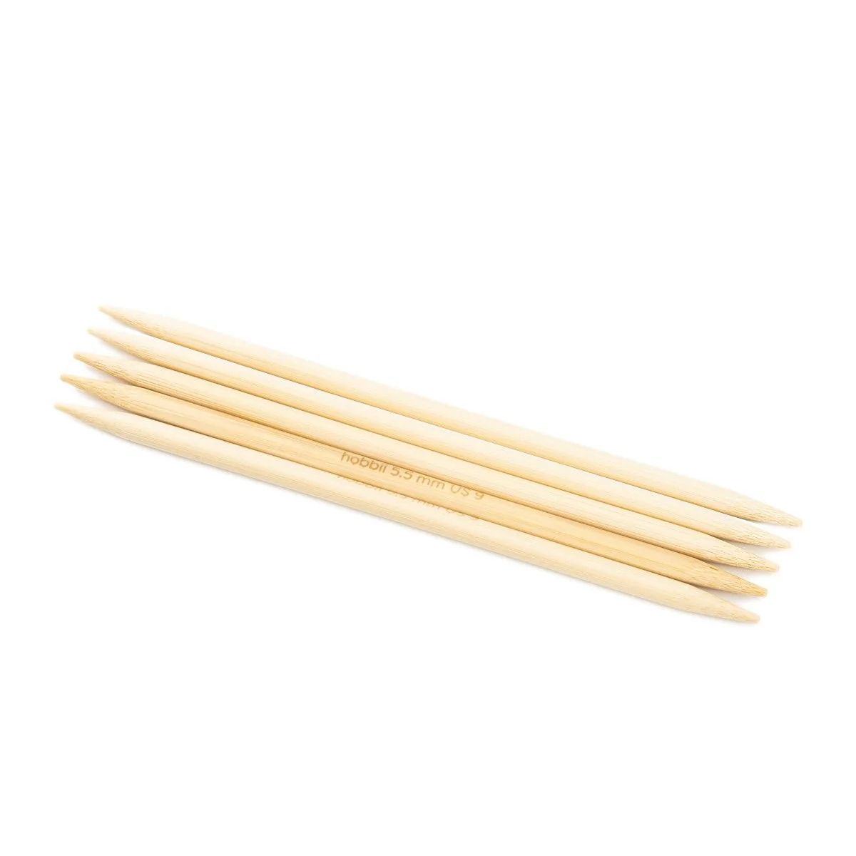 Bamboo Strømpepinne - 15 cm - Image 6
