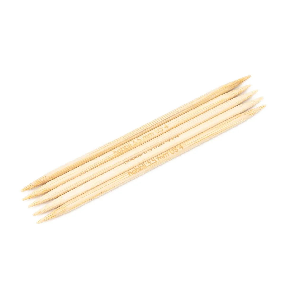 Bamboo Strømpepinne - 10 cm - Image 6