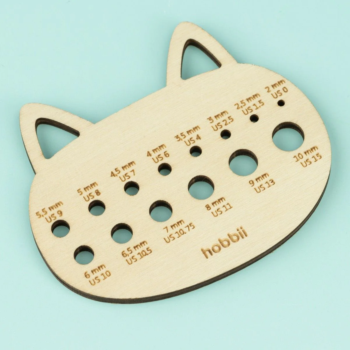 Strikkepinnemåler - Katt - Image 3