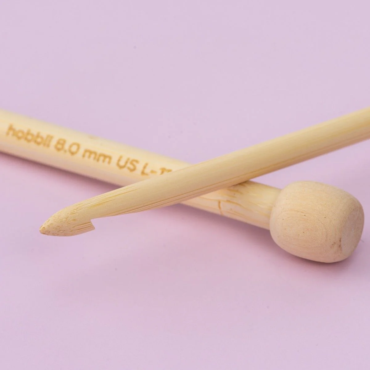Bamboo Tunesisk Heklenålsett - 25 cm - Image 3