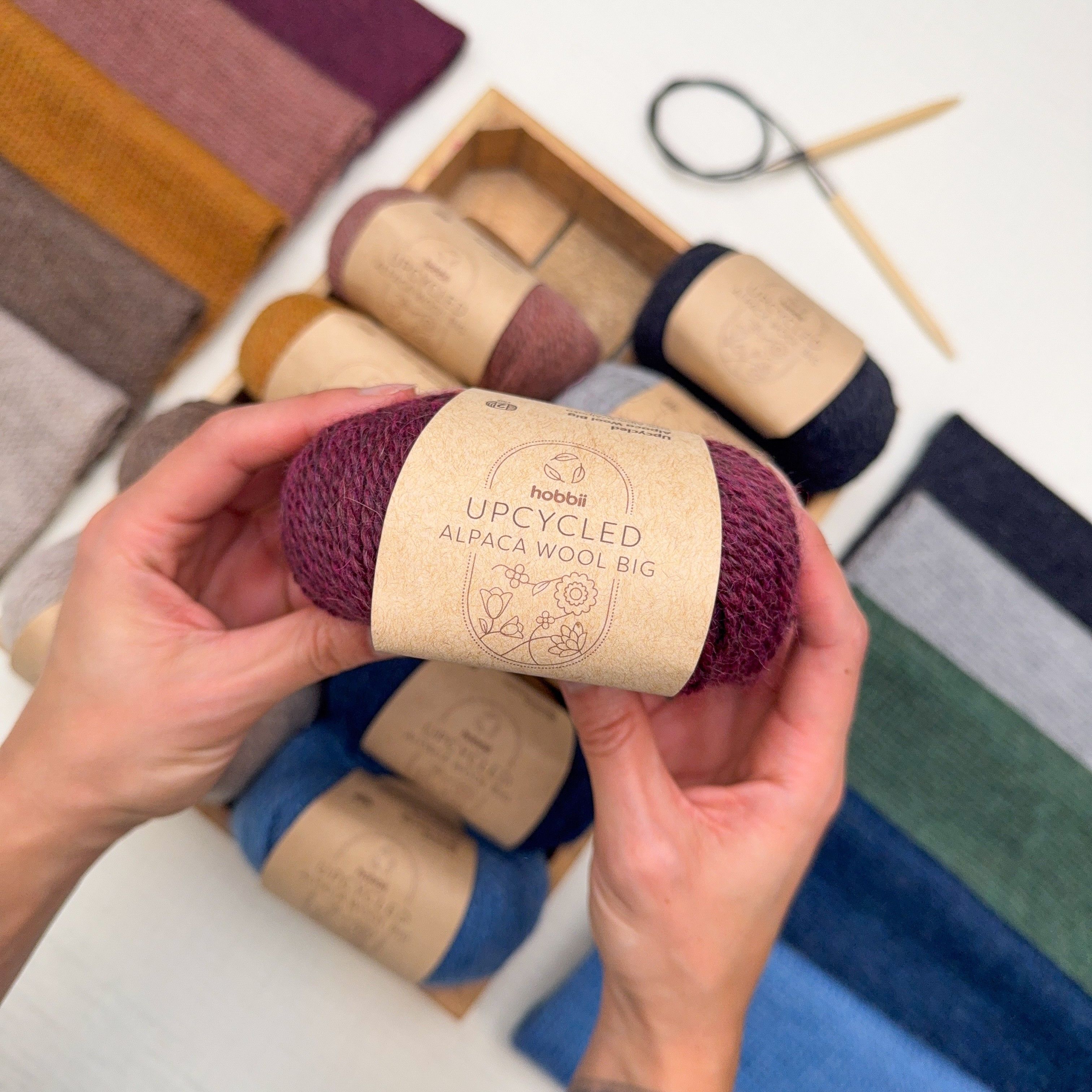Upcycled Alpaca Wool Big (Limited Edition) - Image 3