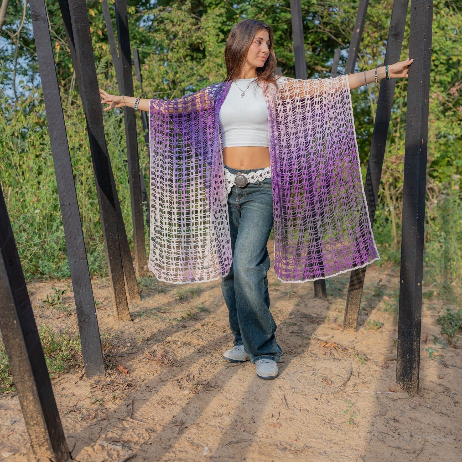 Abstract Allure - Shawl - Image 5