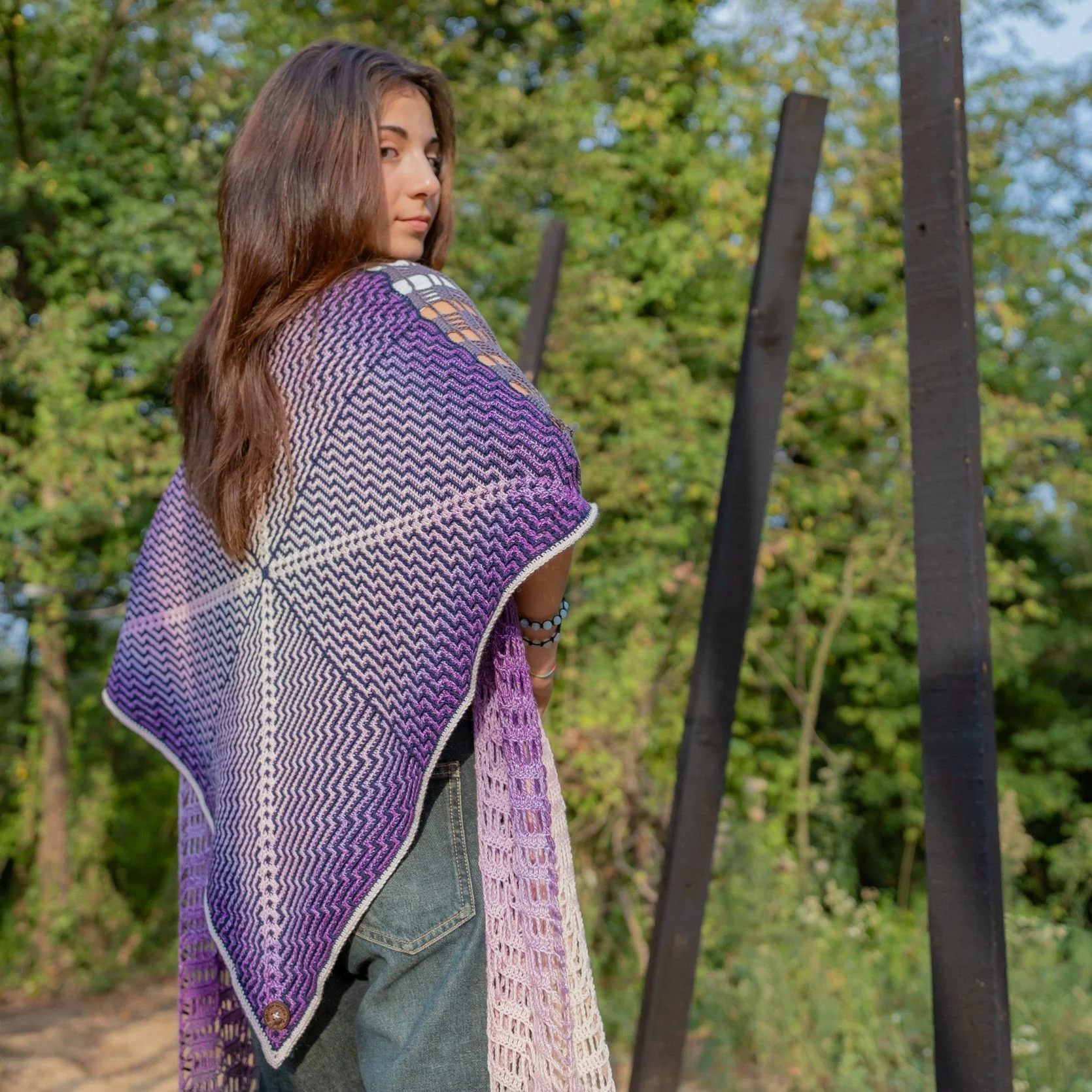 Abstract Allure - Shawl - Image 6