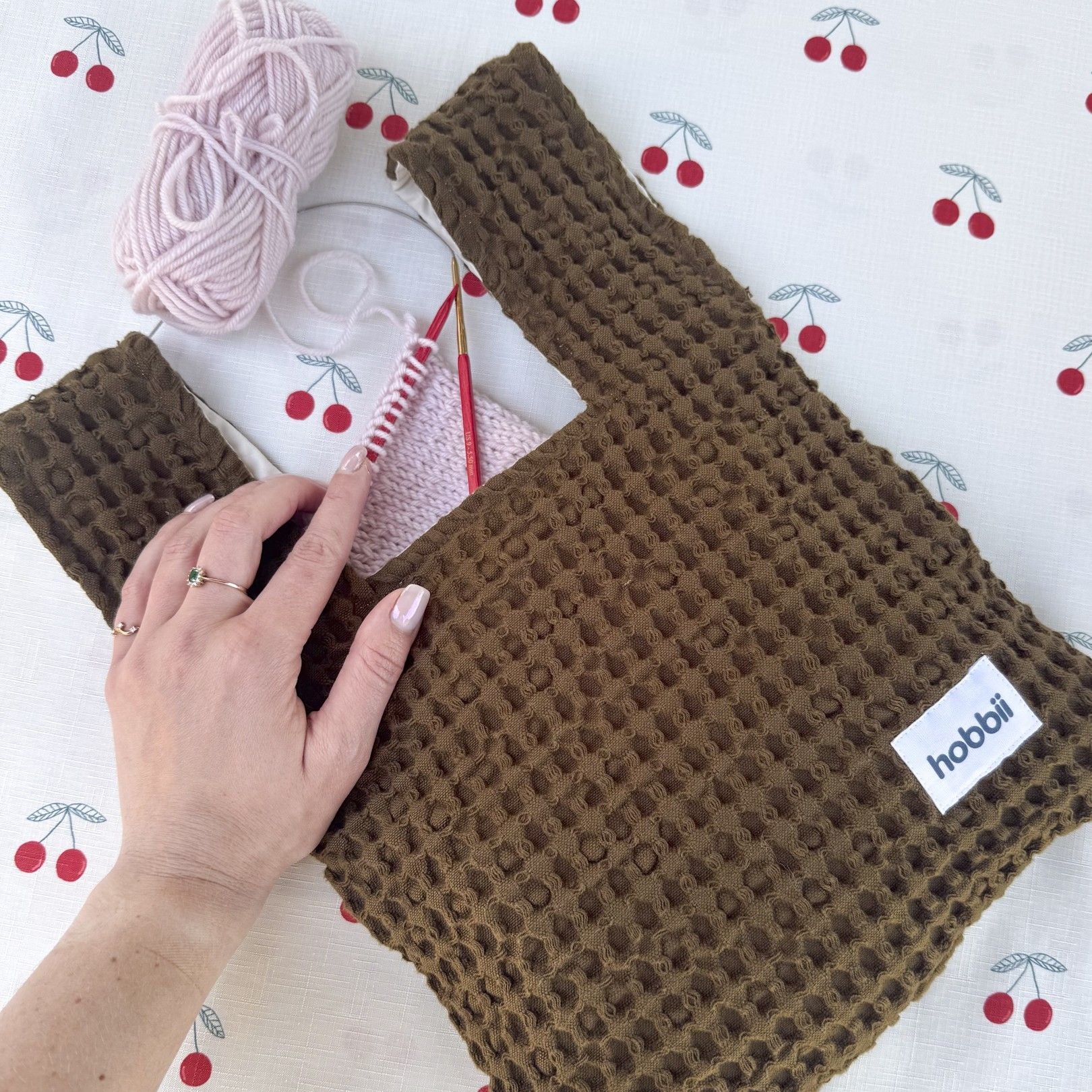 Wrist Bag - Big Waffle - Image 2