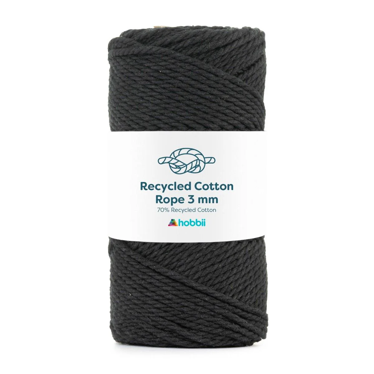 Recycled Cotton Rope (3 mm) - Image 13