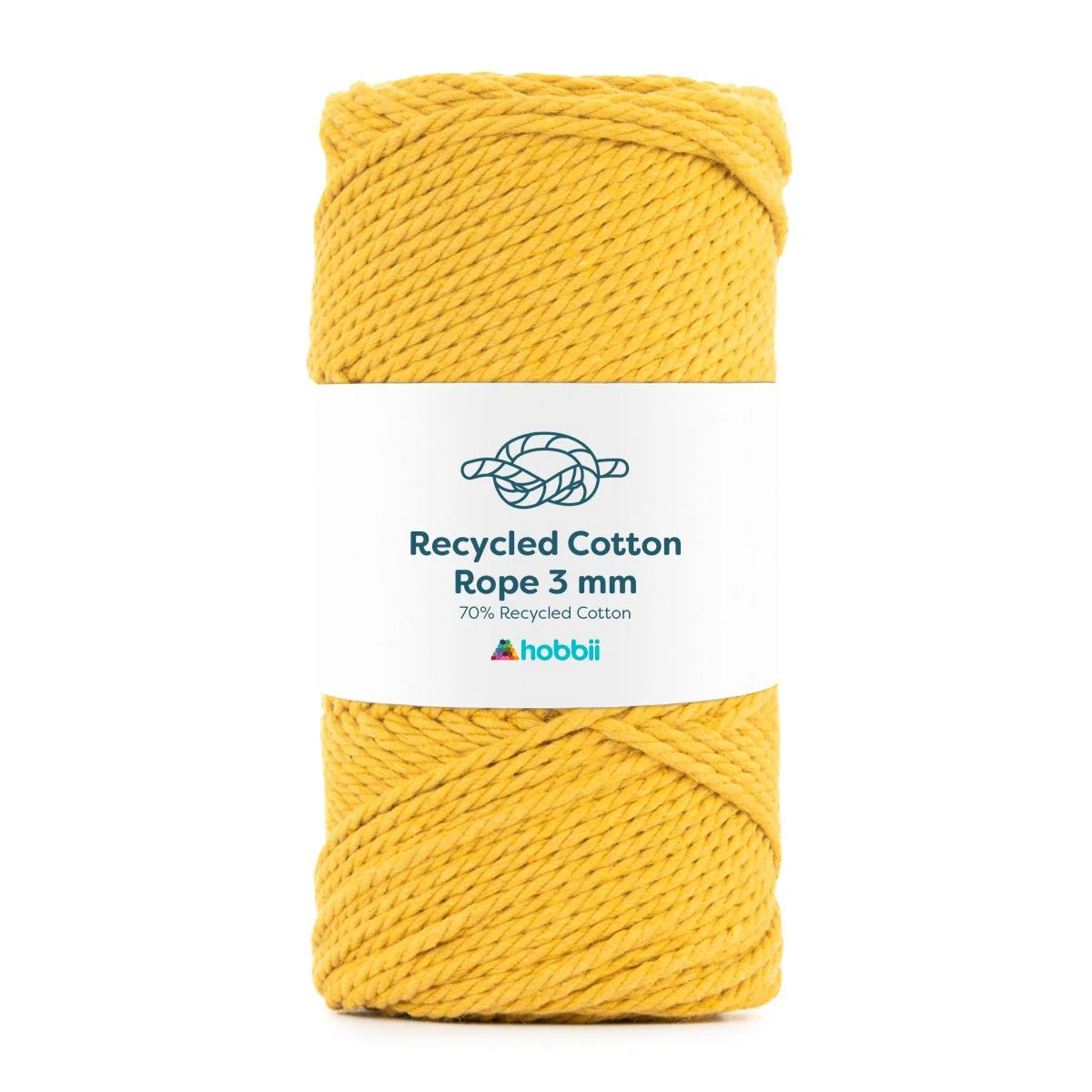 Recycled Cotton Rope (3 mm) - Image 9