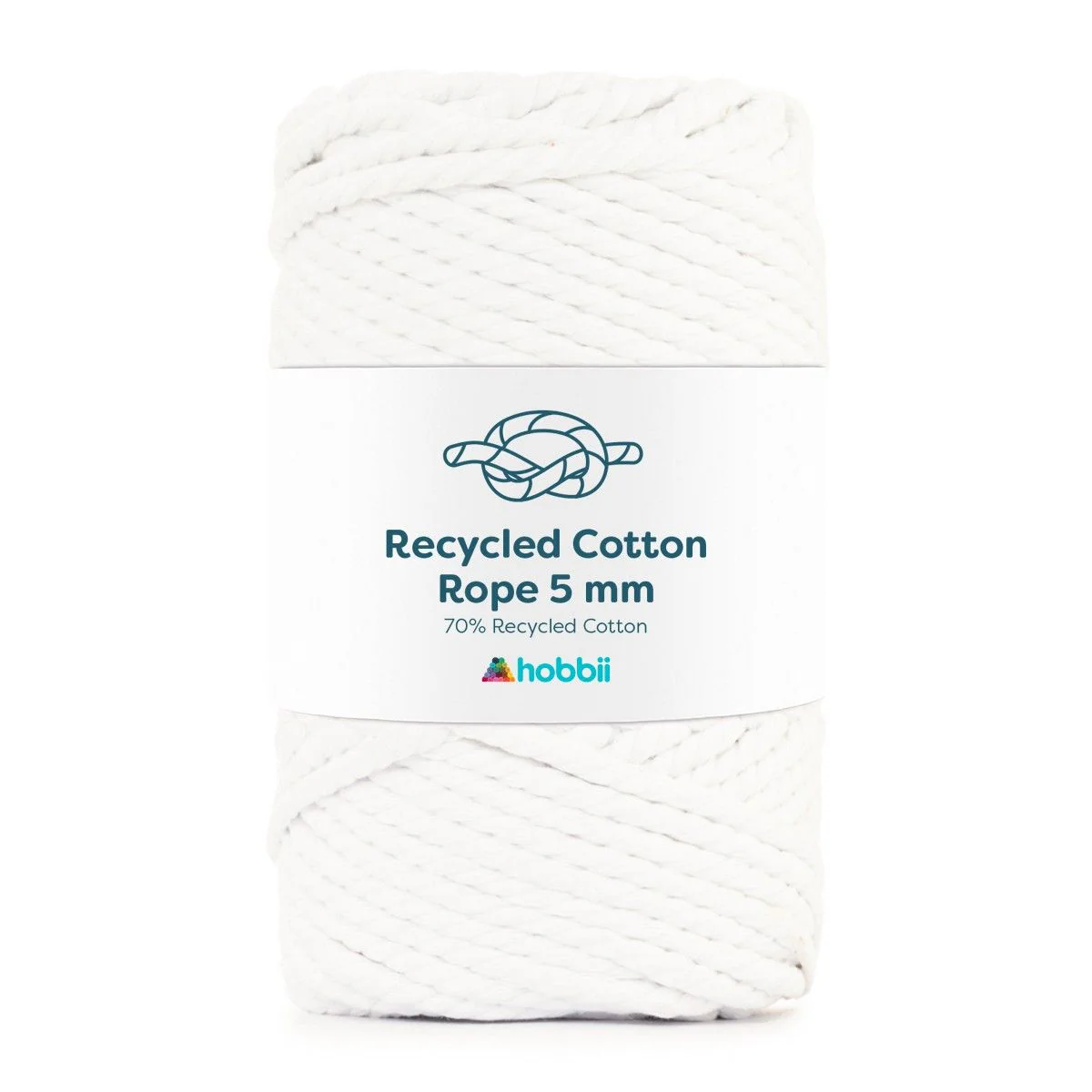 Recycled Cotton Rope (5 mm) - Image 7