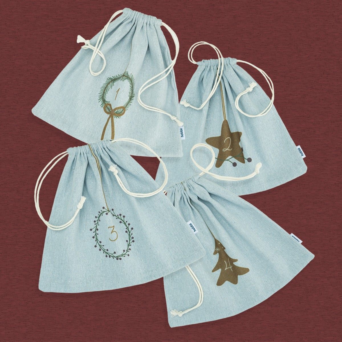 Adventsposer - Sett med 4 - Image 5