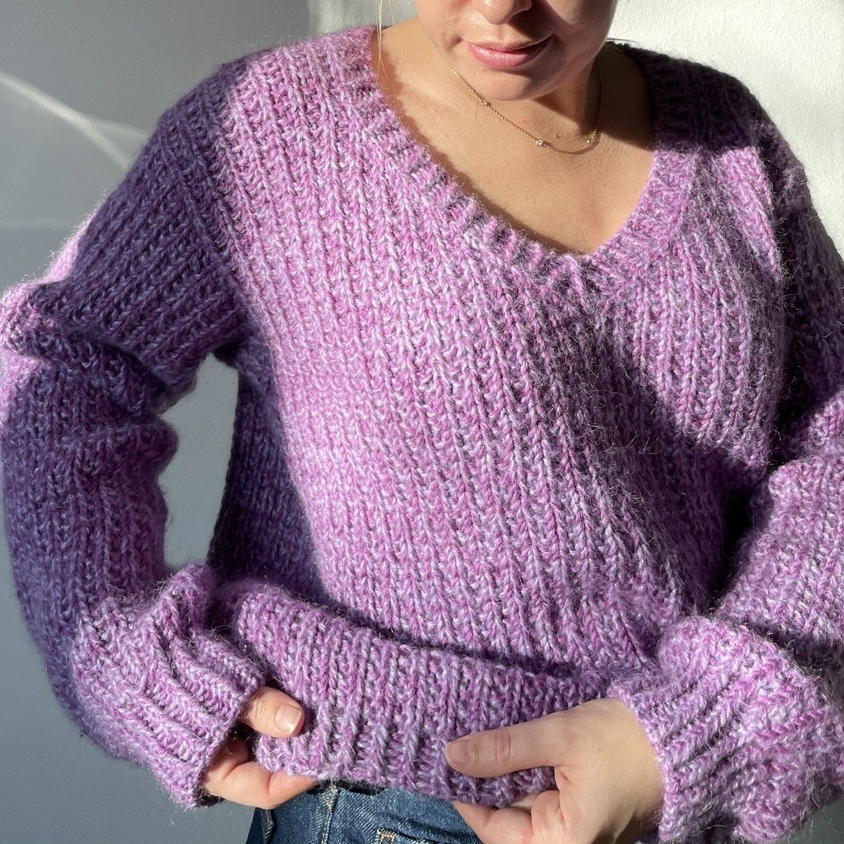 Easy Evening Sweater - V-edition - Image 2