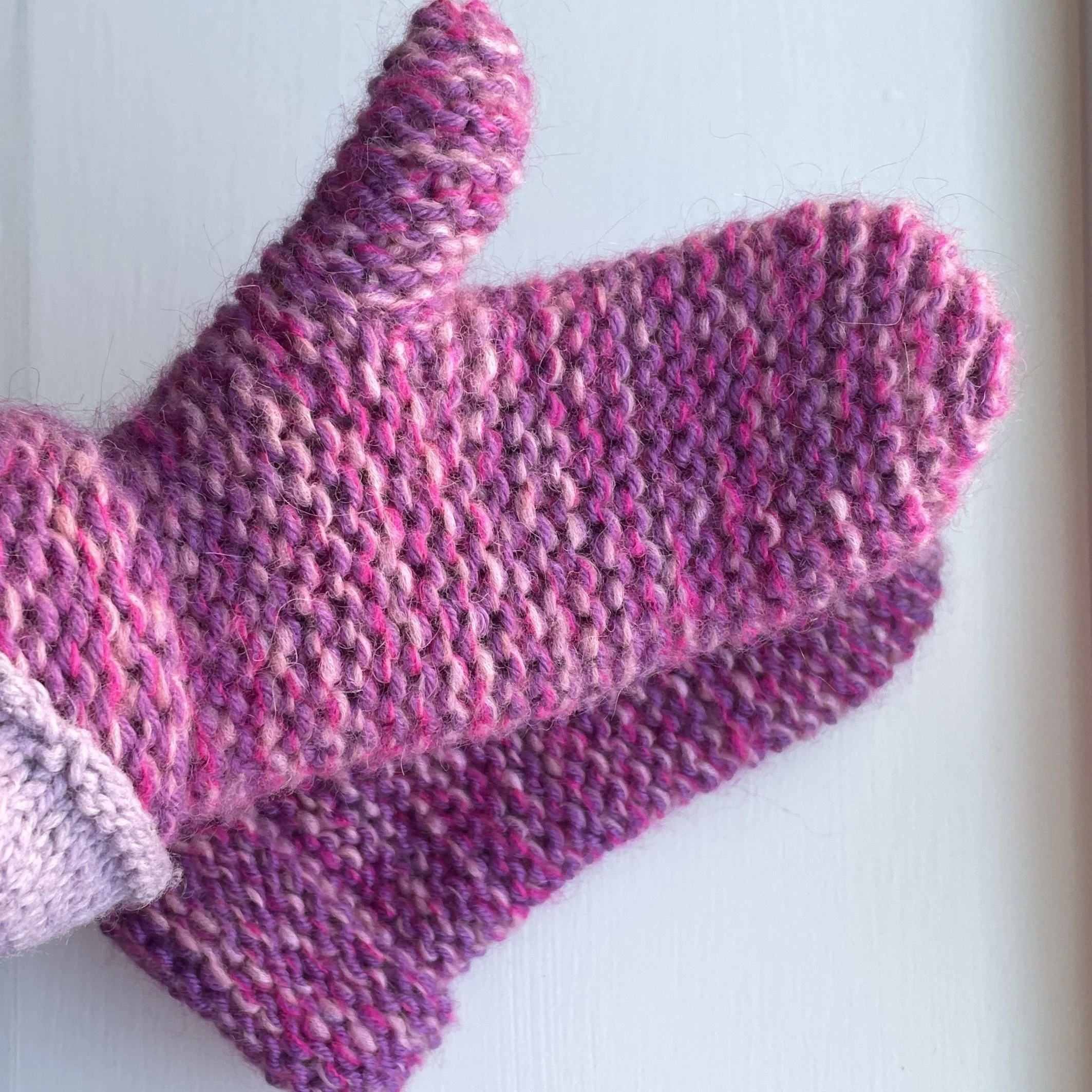 Ultra Easy Garter Stitch Mittens - Votter - Image 3