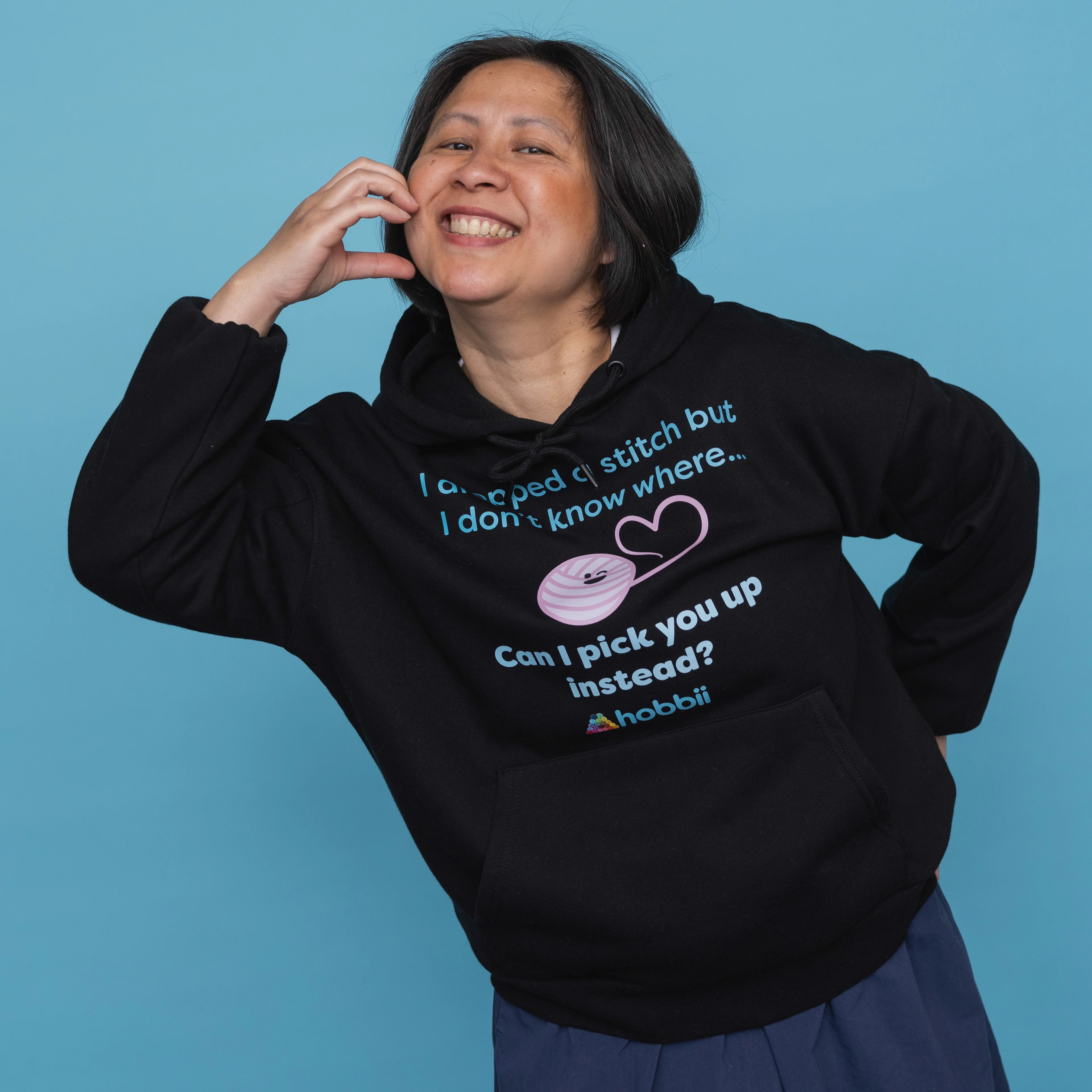 Dropped A Stitch Hoodie - Yarniis (Limited Edition) - Image 4