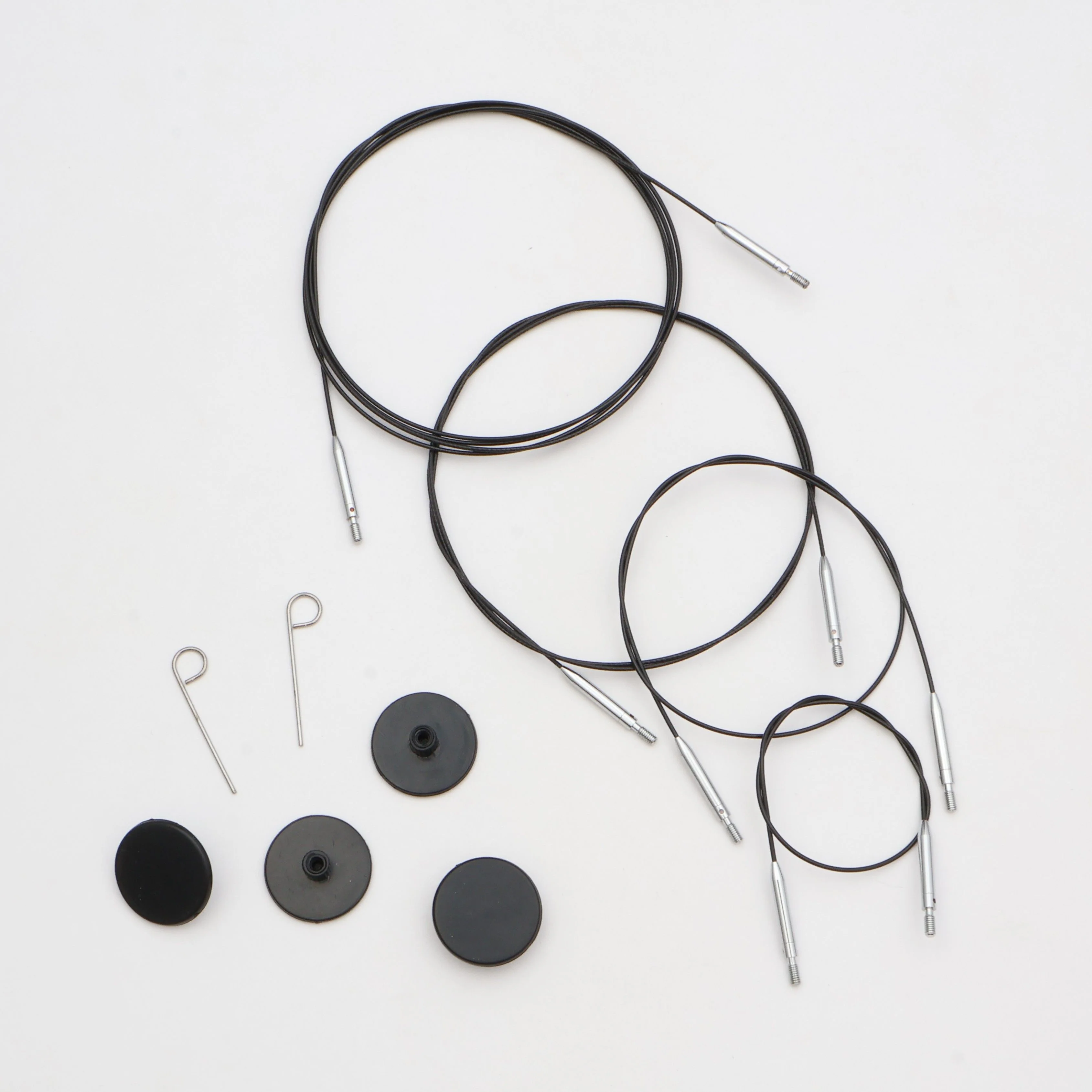 Swivel Thin & Flex Kabel - Black