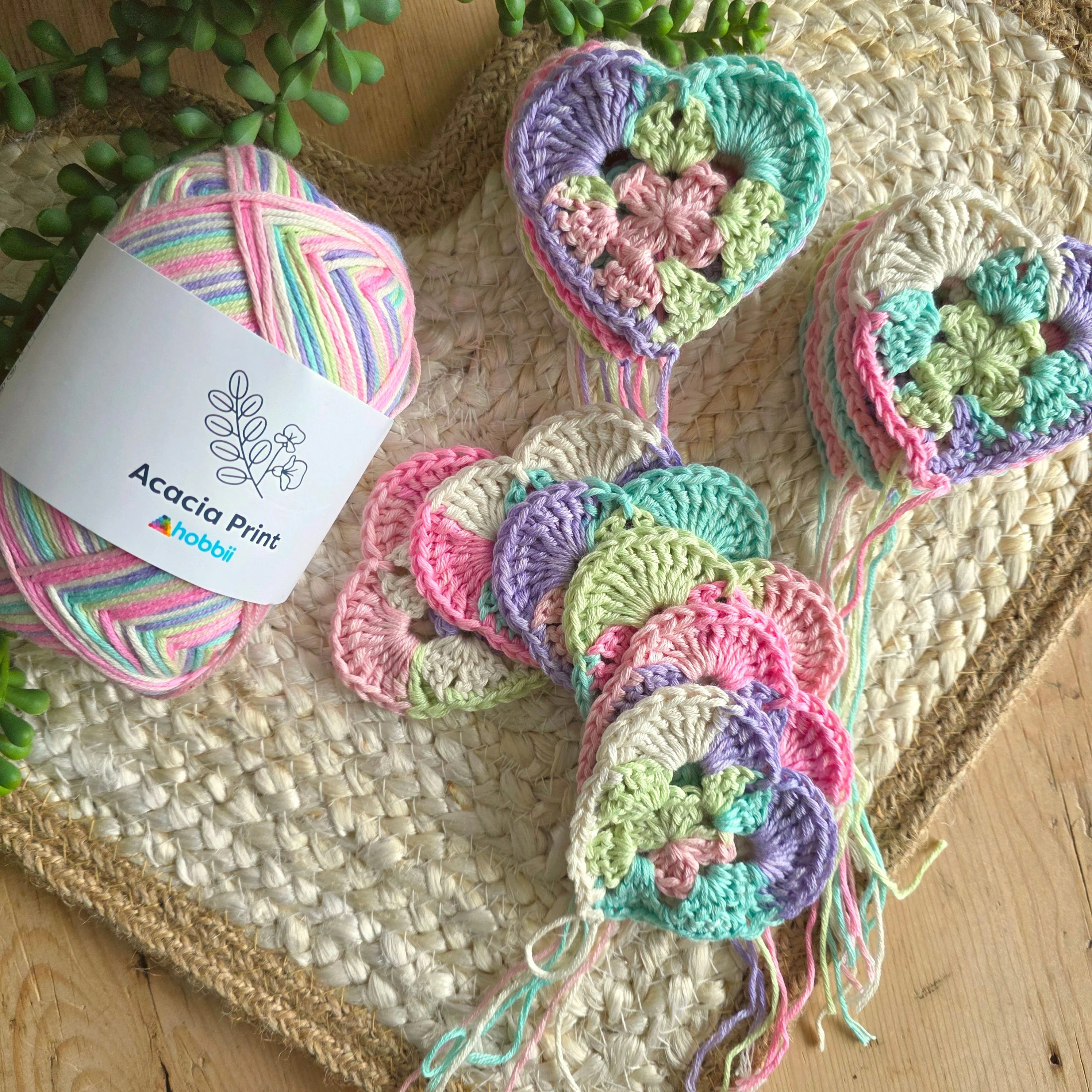 Blossom Hearts - Baby Blanket - Image 2