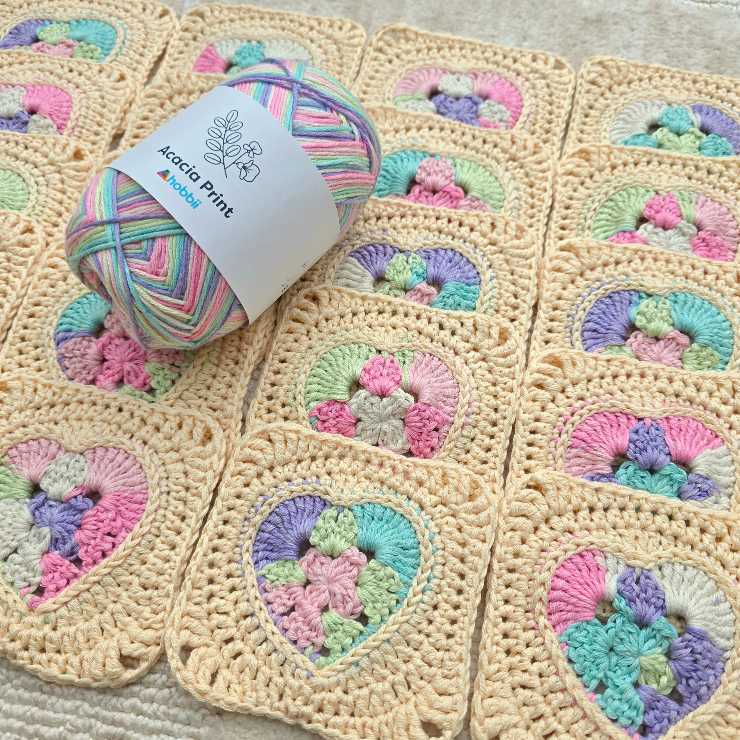 Blossom Hearts - Baby Blanket - Image 4